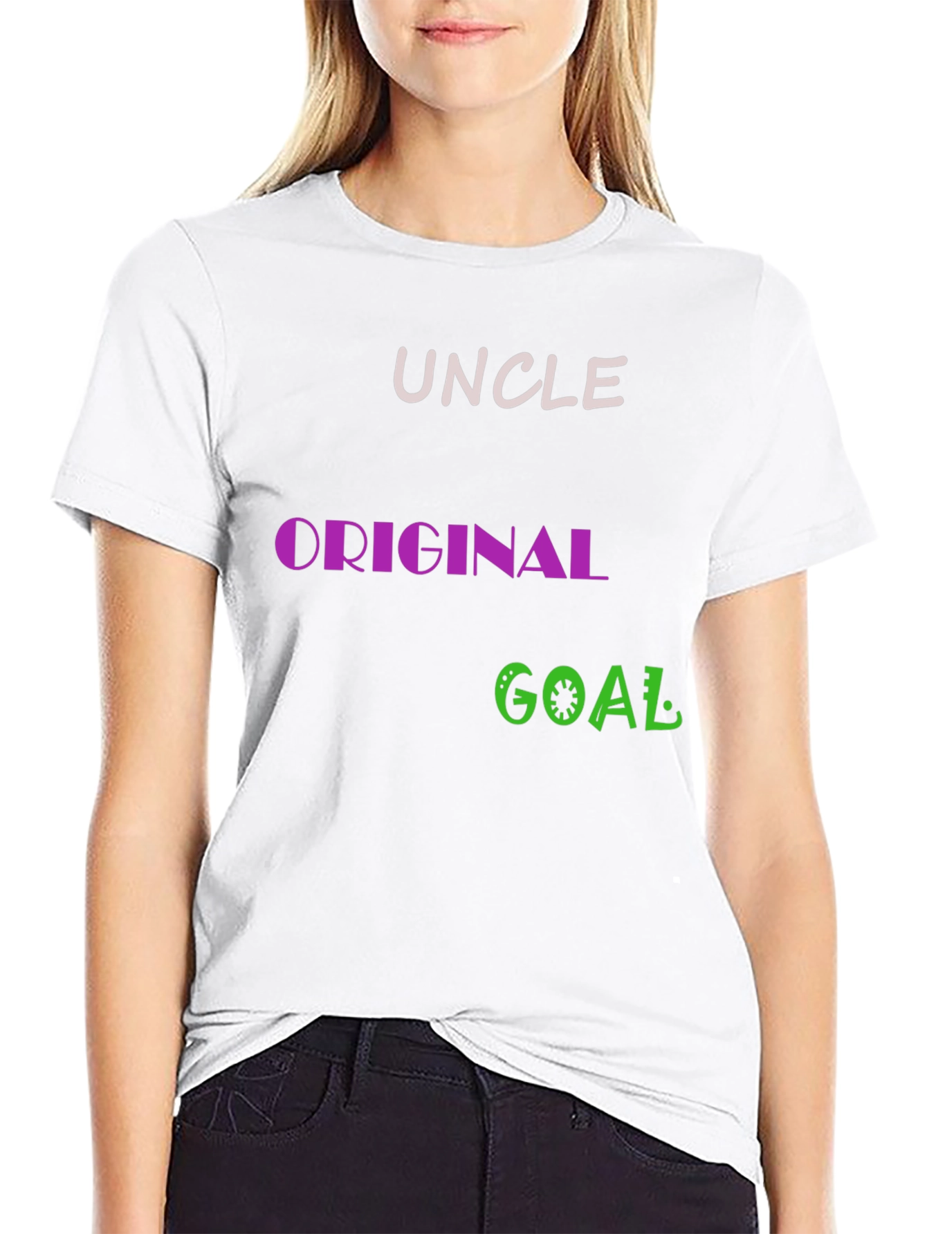 Uncle Original Goal Black Graphic Tee