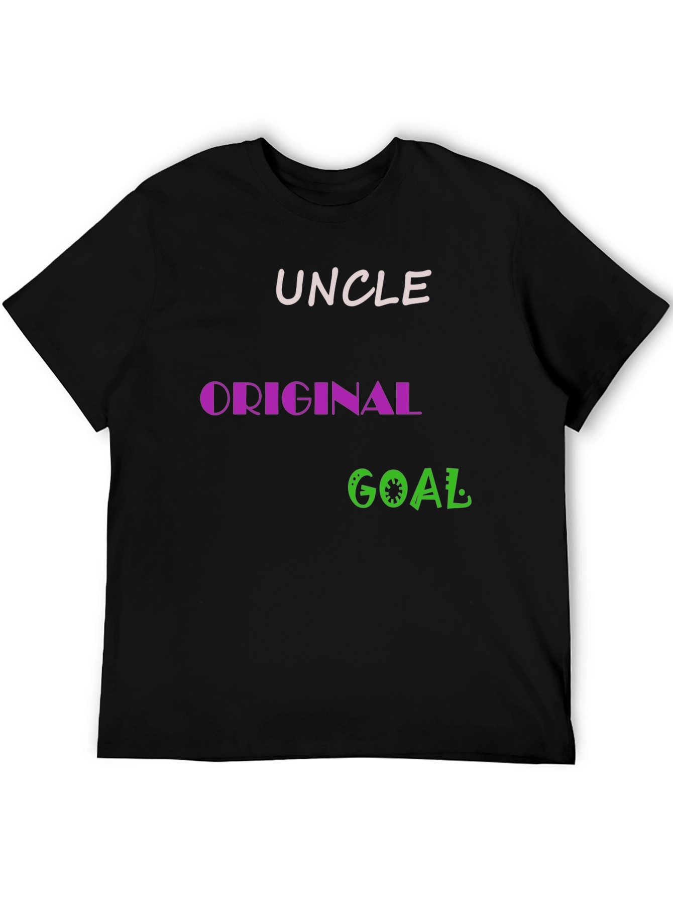 Uncle Original Goal Black Graphic Tee