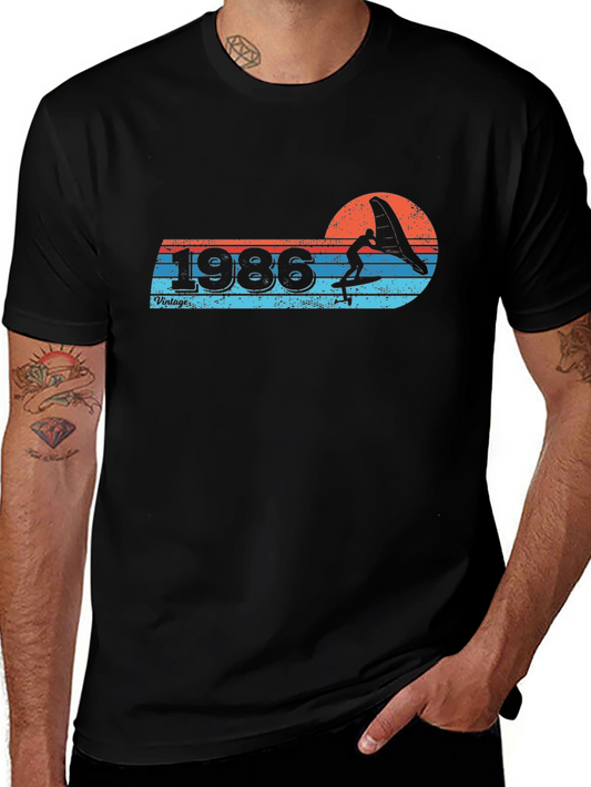Vintage 1986 Windsurfing T-Shirt