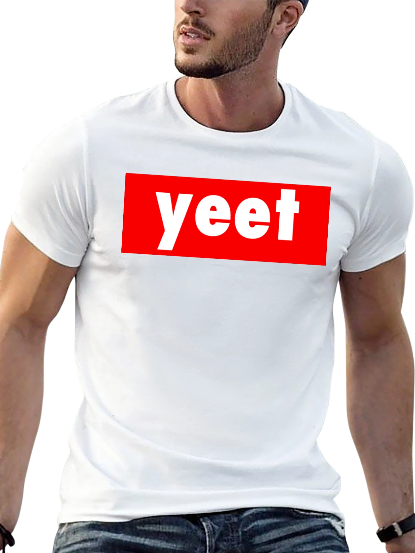 Yeet Graphic Tee - Casual & Trendy