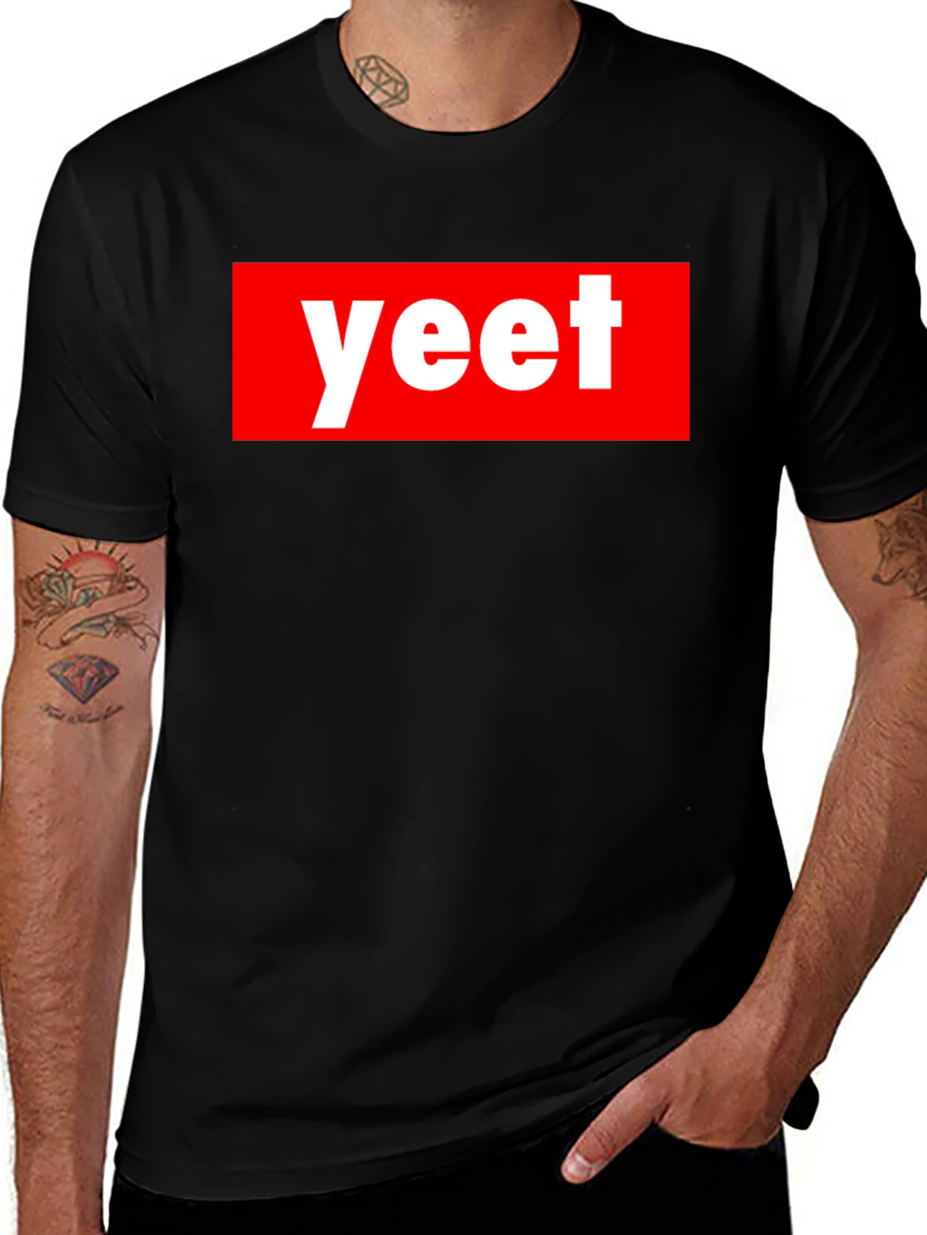 Yeet Graphic Tee - Casual & Trendy