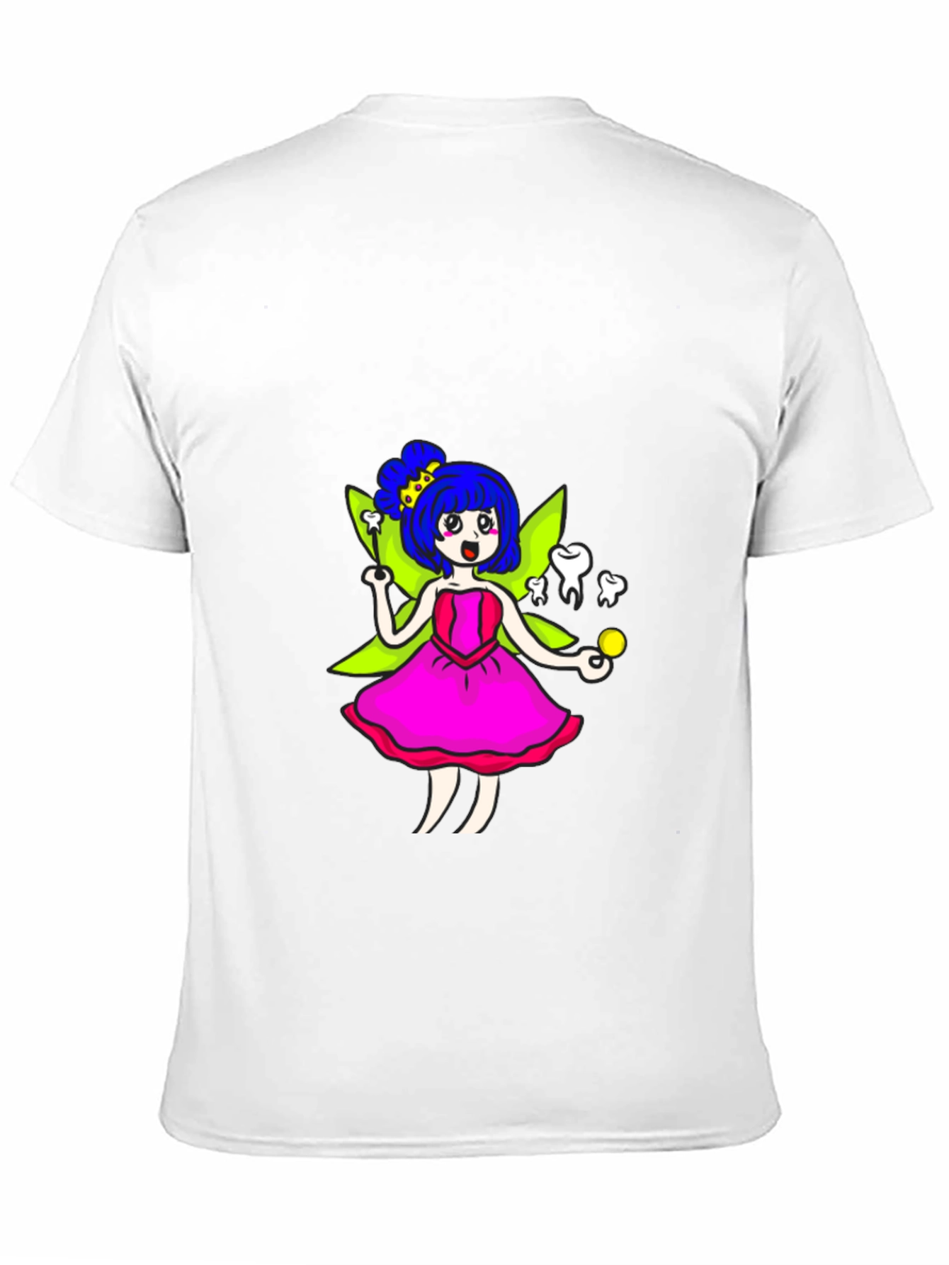 Tooth Fairy T-Shirt - Whimsical Cartoon Graphic Tee