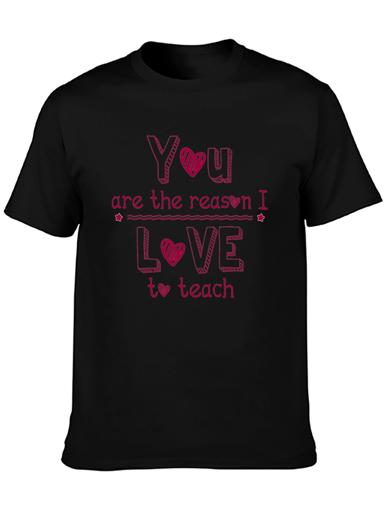 Teacher Appreciation Graphic Tee - You Love to Teach