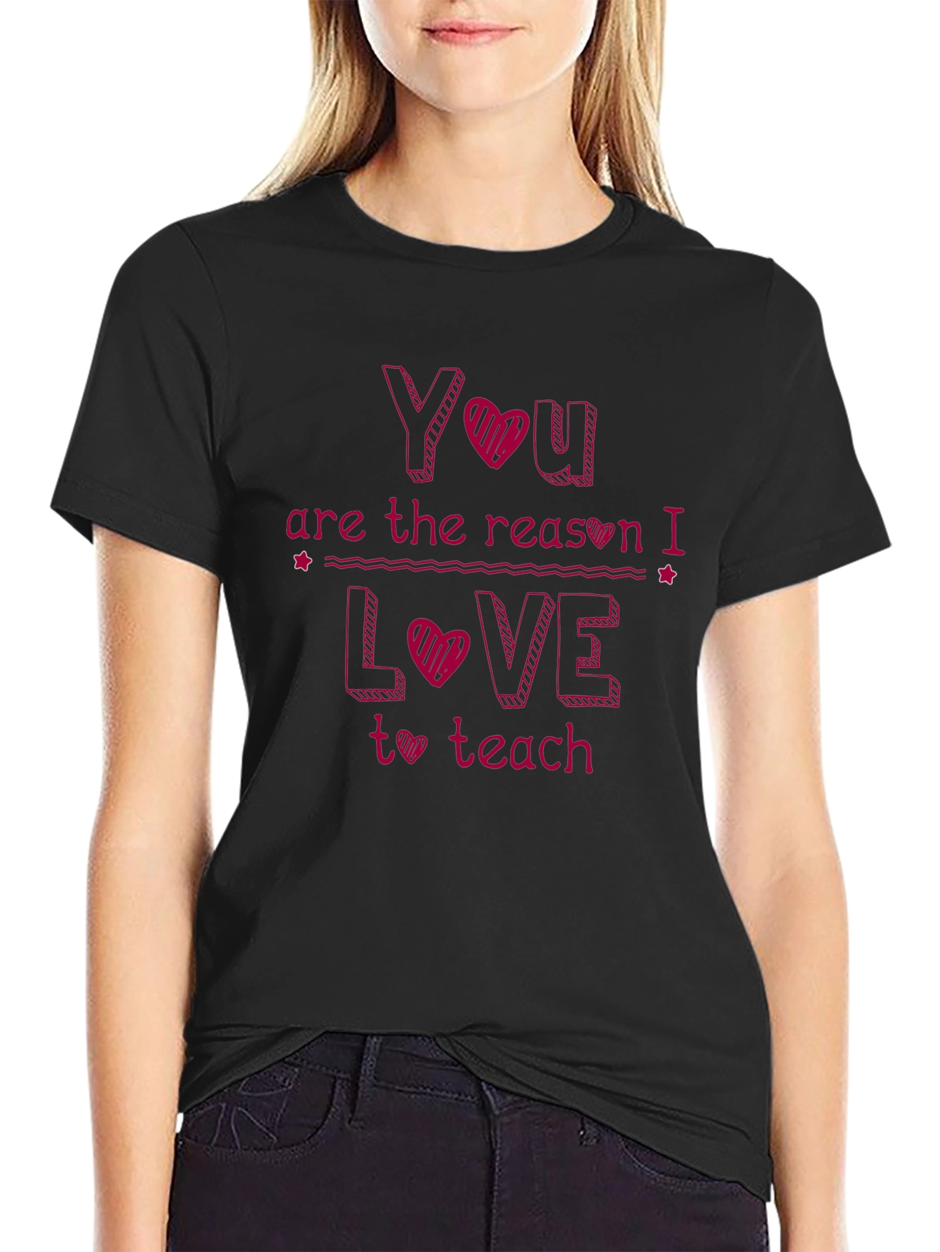 Teacher Appreciation Graphic Tee - You Love to Teach