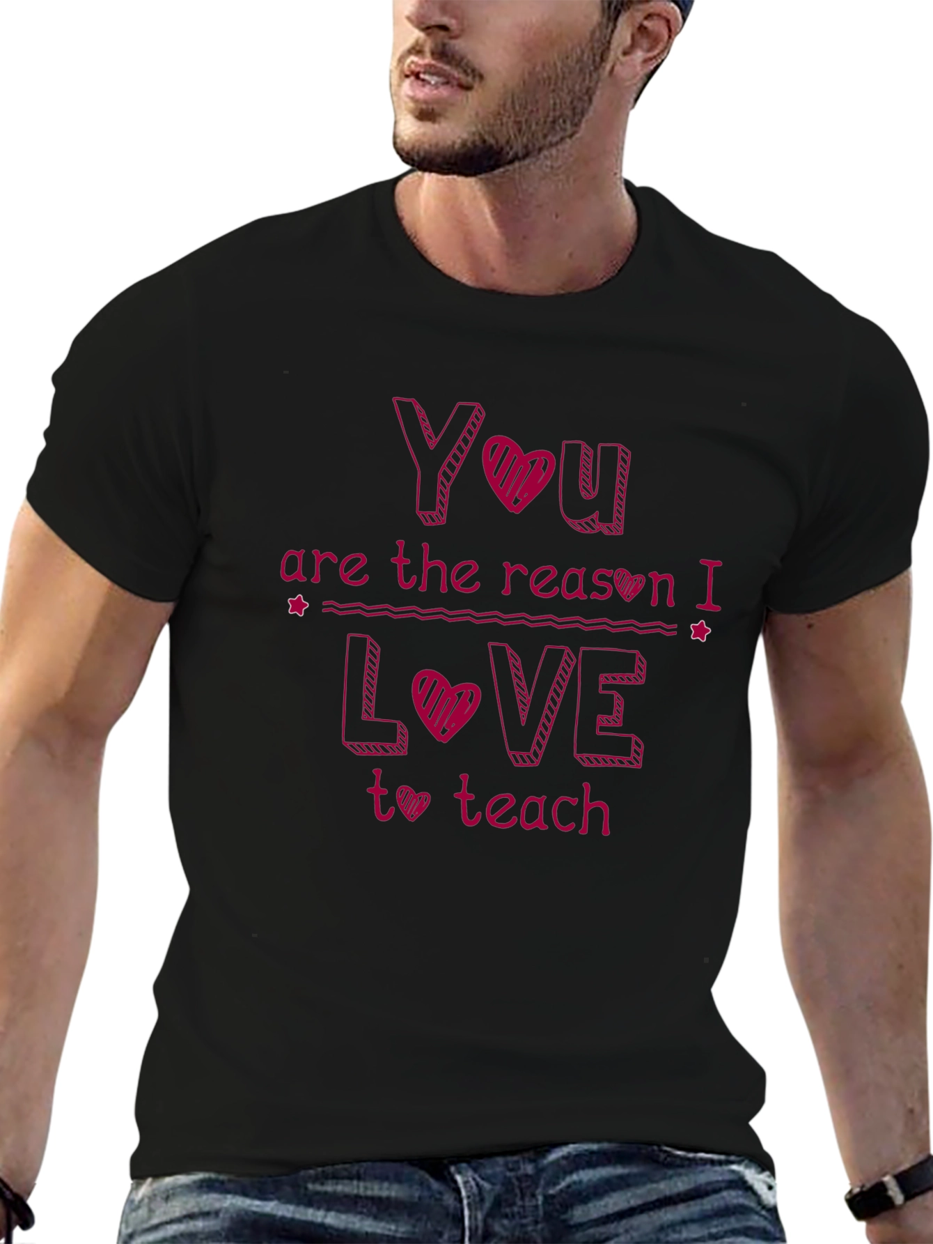 Teacher Appreciation Graphic Tee - You Love to Teach