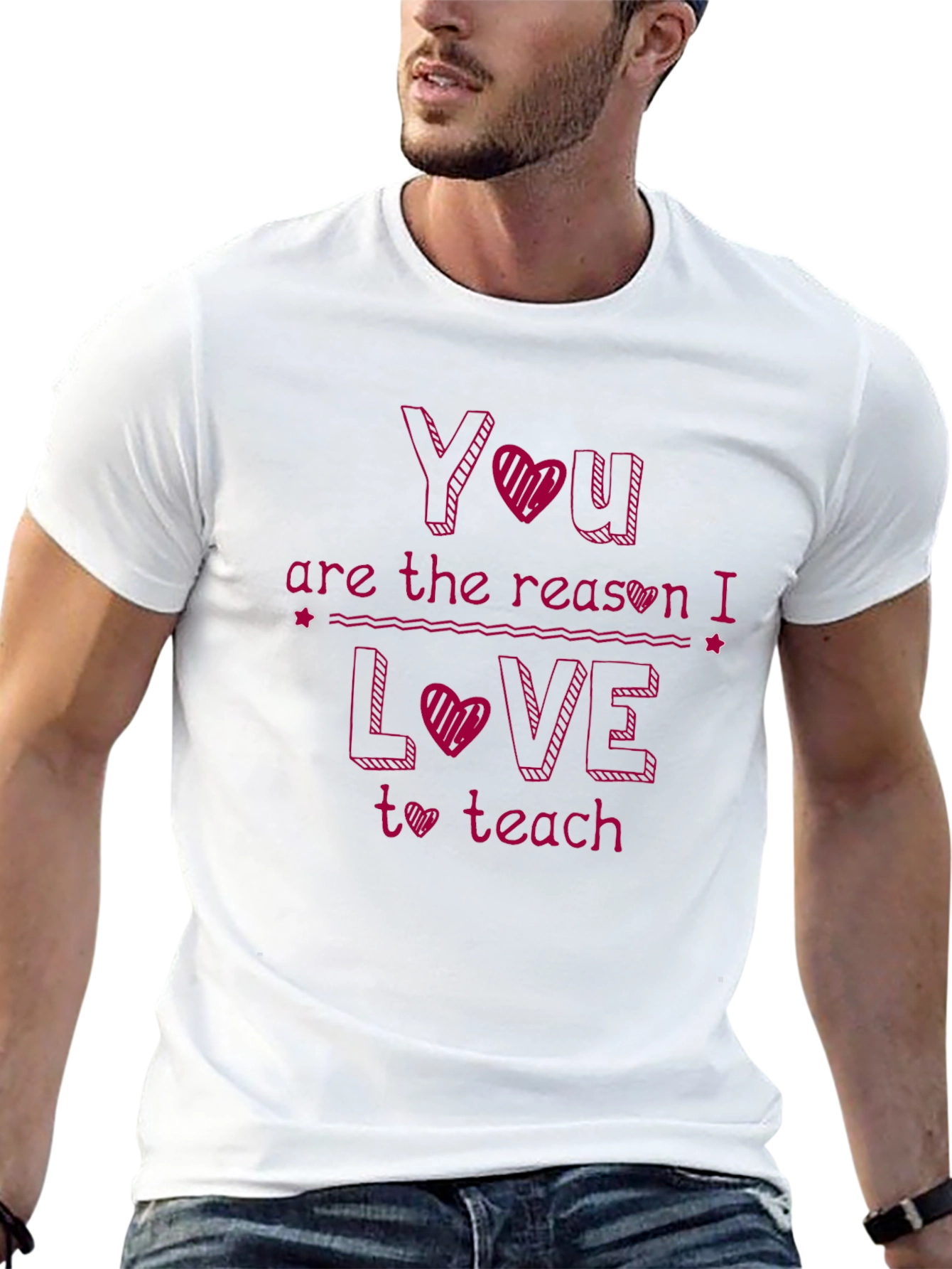 Teacher Appreciation Graphic Tee - You Love to Teach