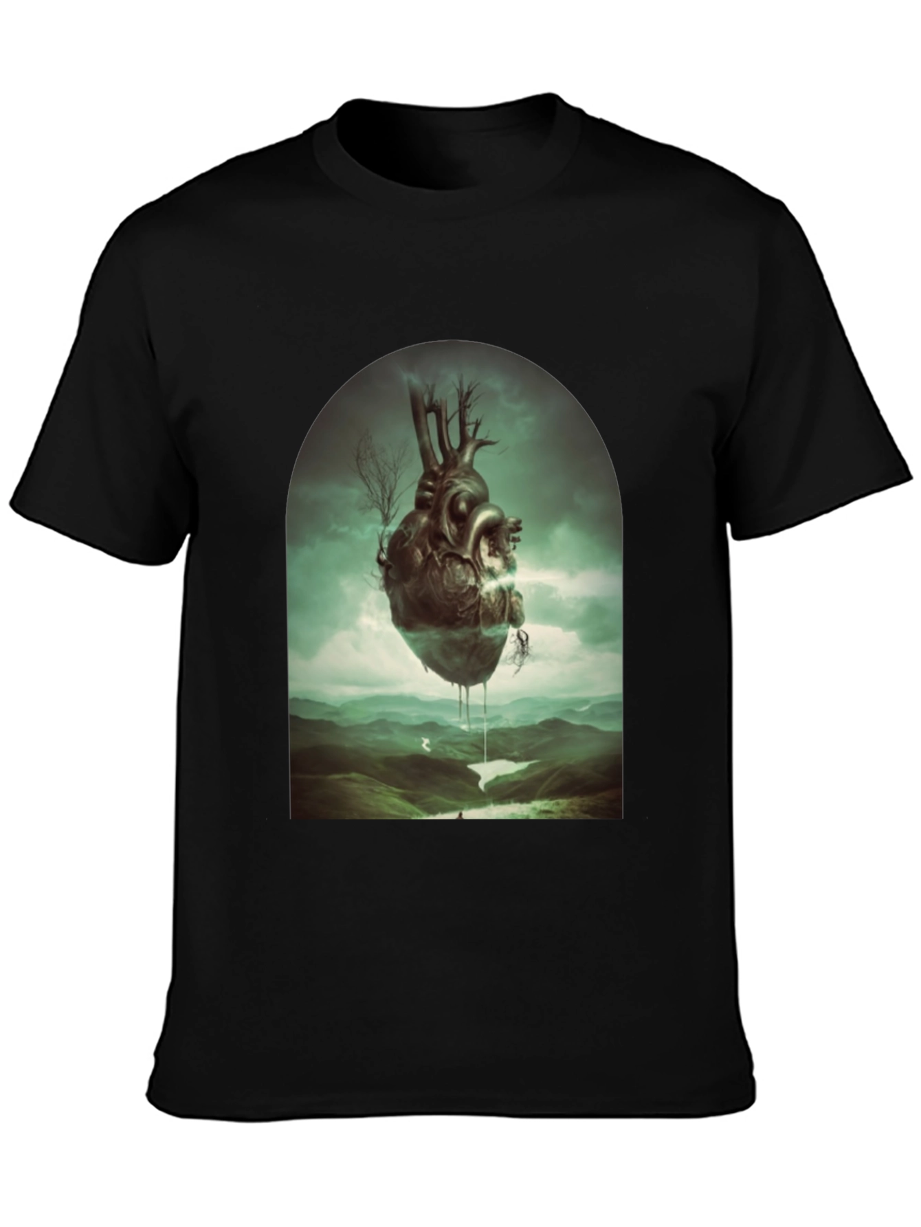 Surreal Heart Landscape Tee