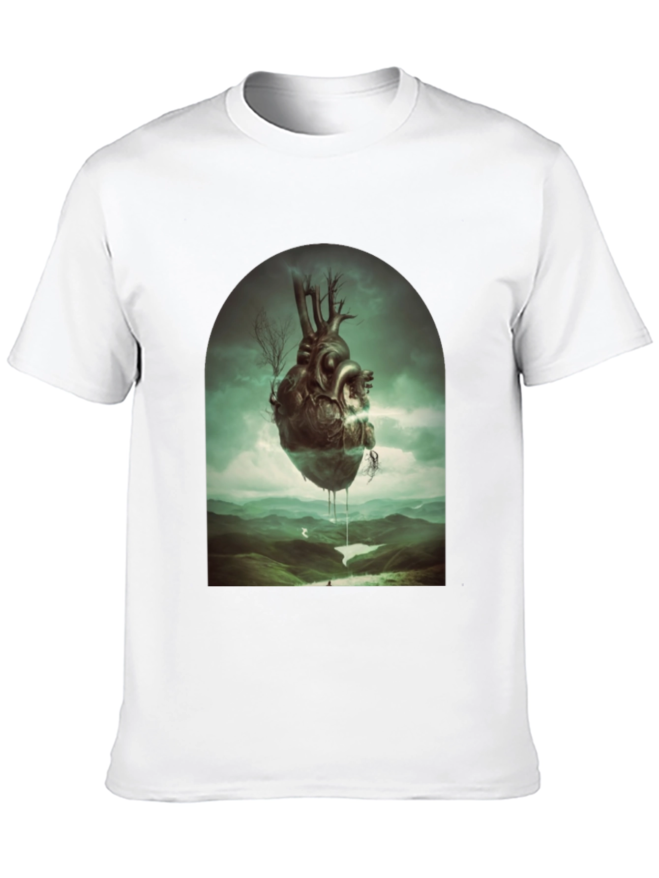 Surreal Heart Landscape Tee