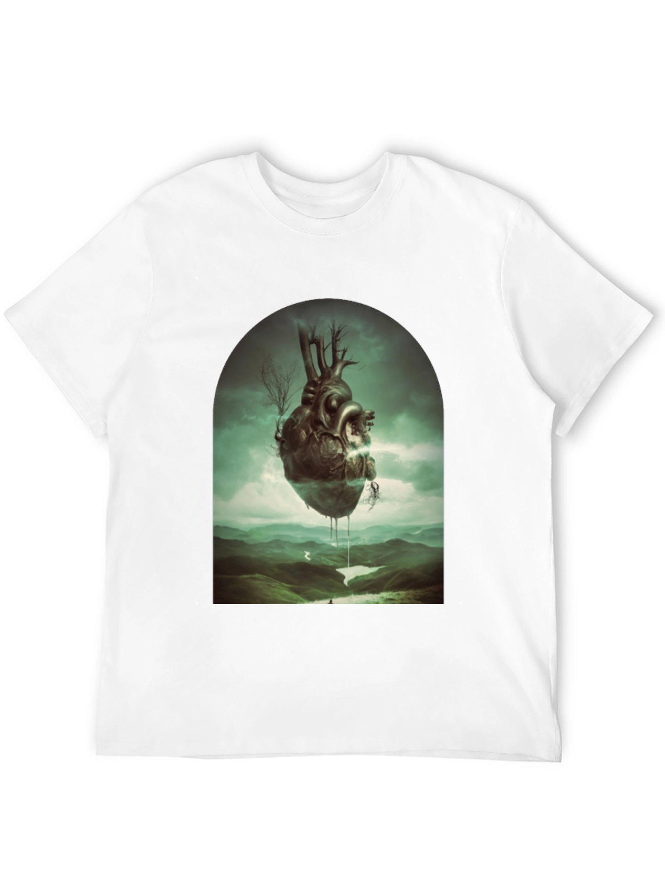 Surreal Heart Landscape Tee