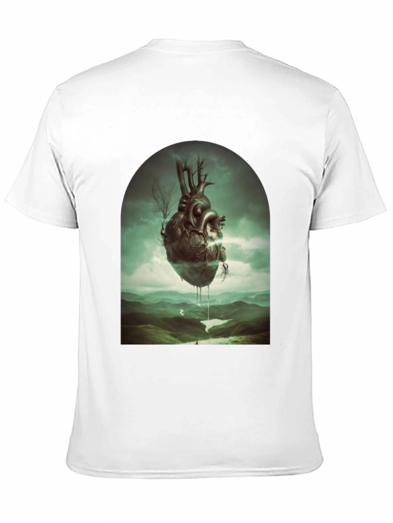 Surreal Heart Landscape Tee