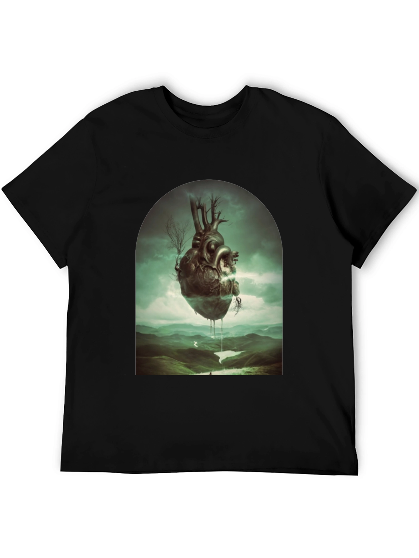 Surreal Heart Landscape Tee