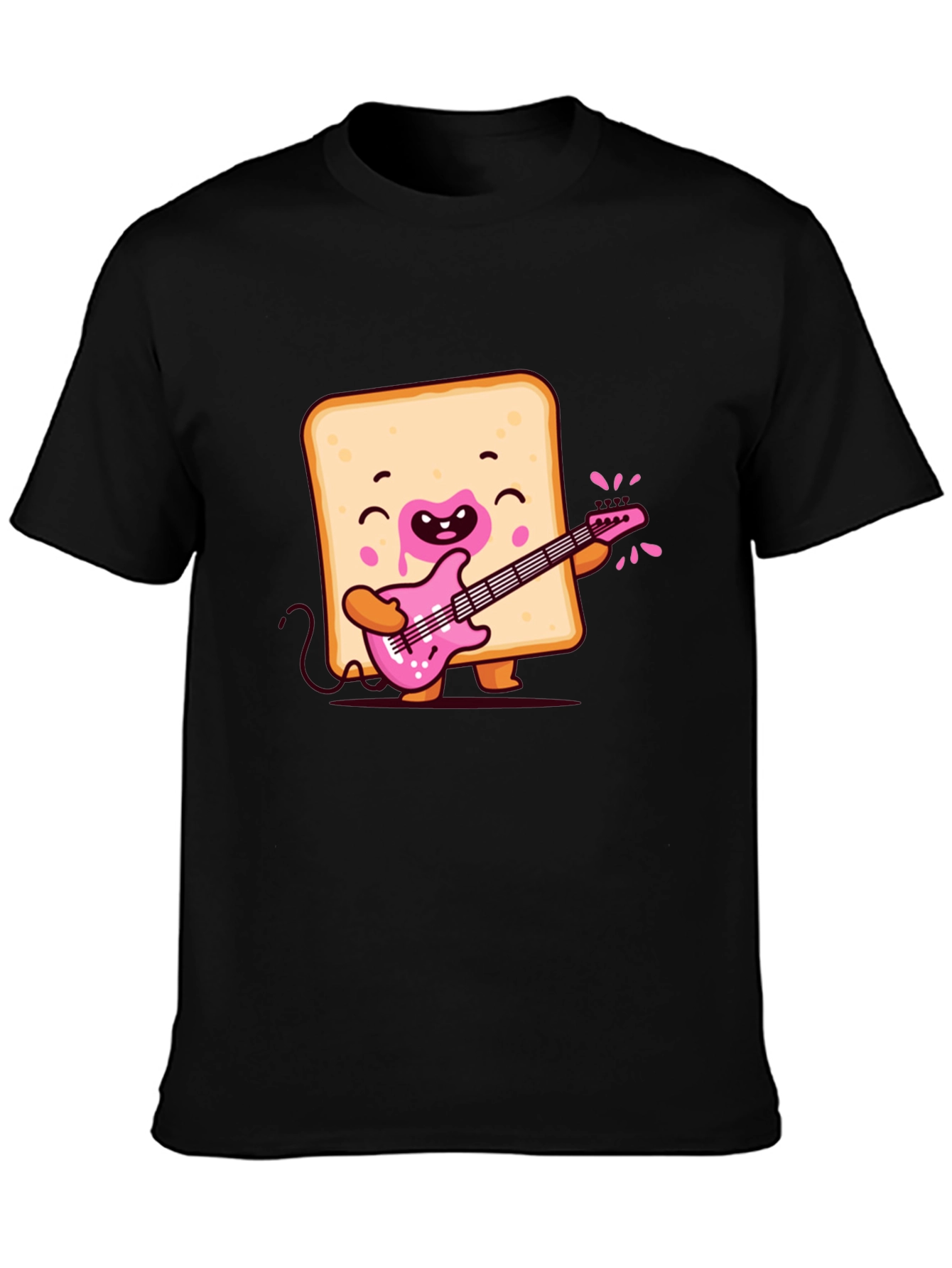 Toast Playing Guitar T-Shirt