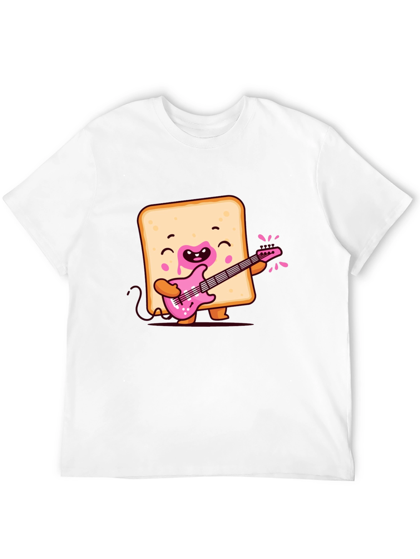 Toast Playing Guitar T-Shirt