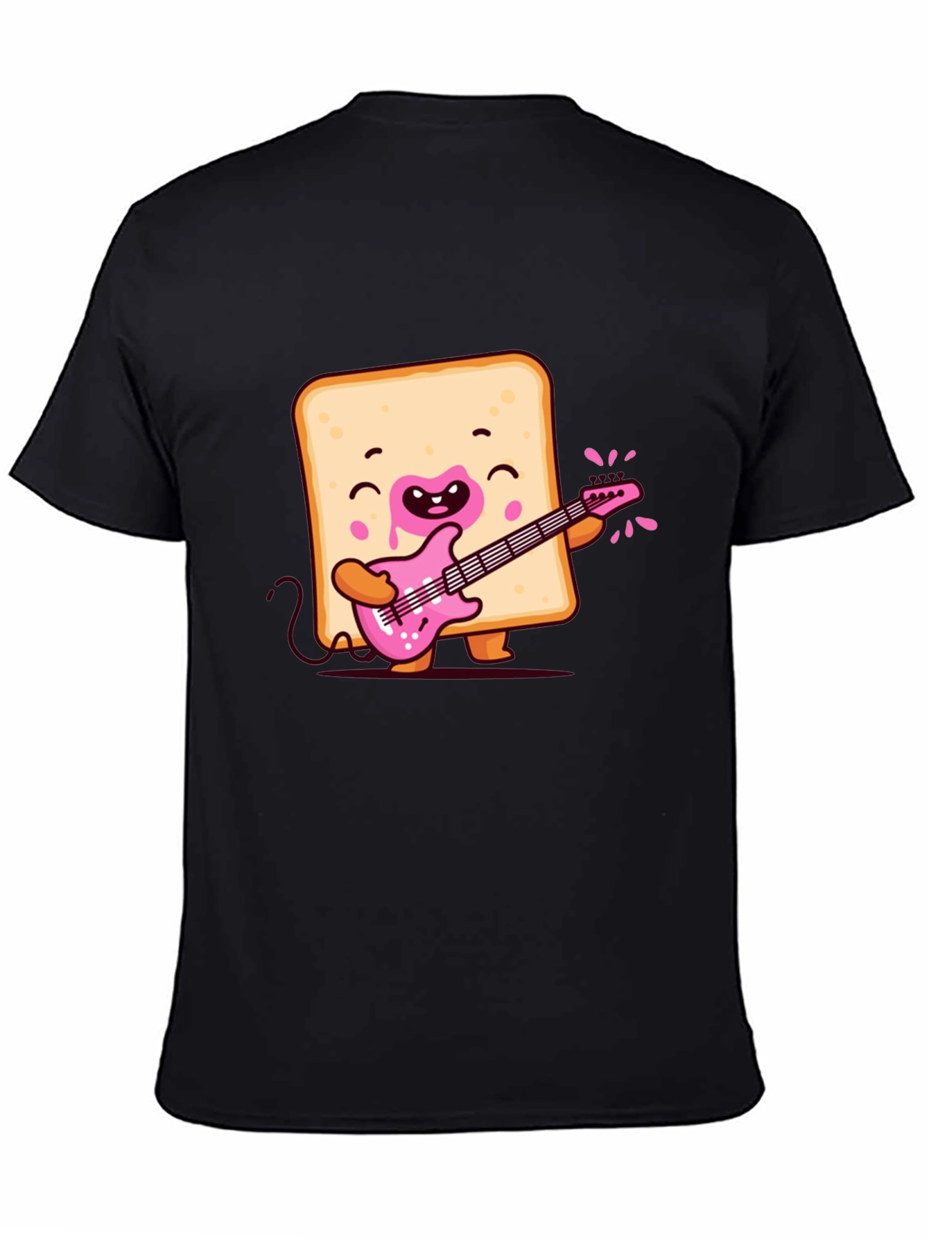 Toast Playing Guitar T-Shirt