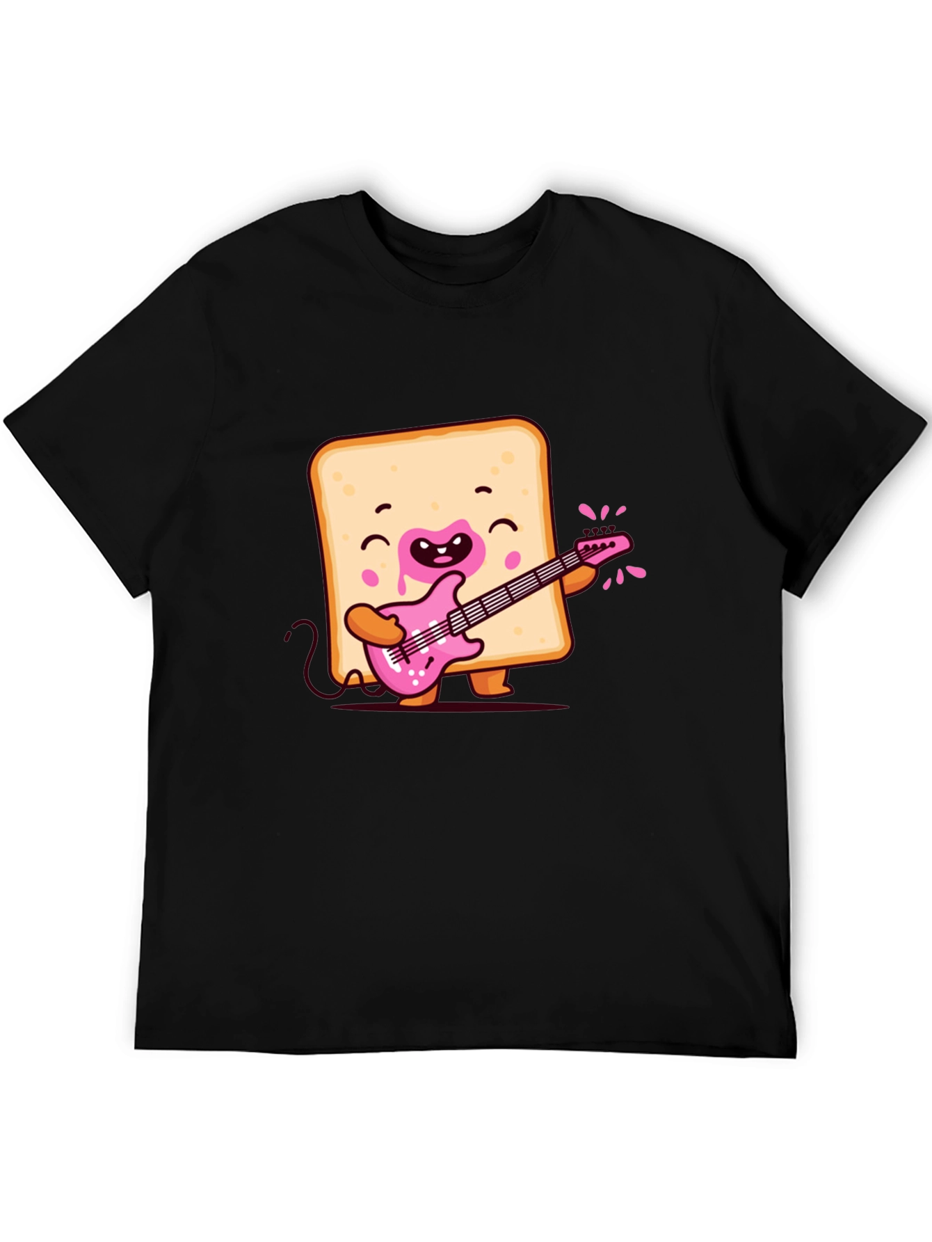 Toast Playing Guitar T-Shirt