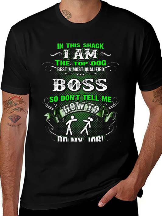 Top Dog Boss Graphic T-Shirt