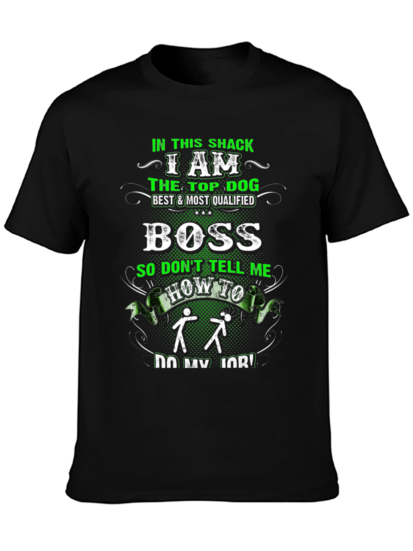 Top Dog Boss Graphic T-Shirt