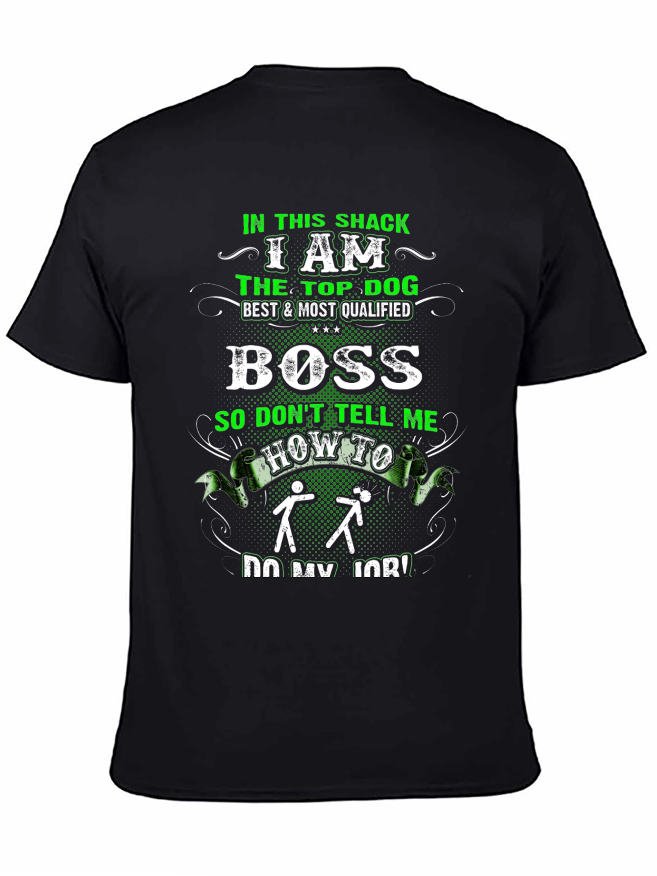 Top Dog Boss Graphic T-Shirt