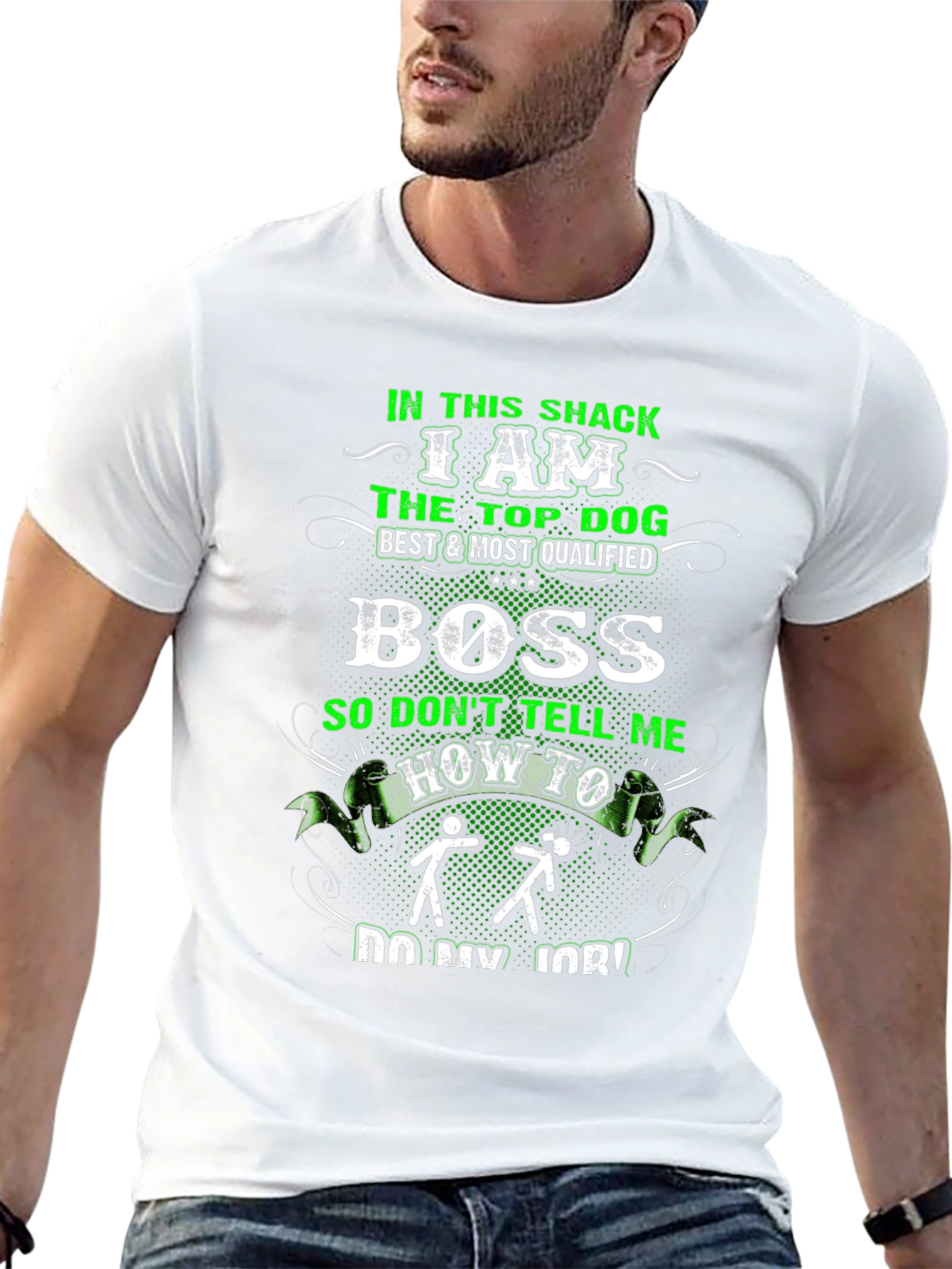 Top Dog Boss Graphic T-Shirt