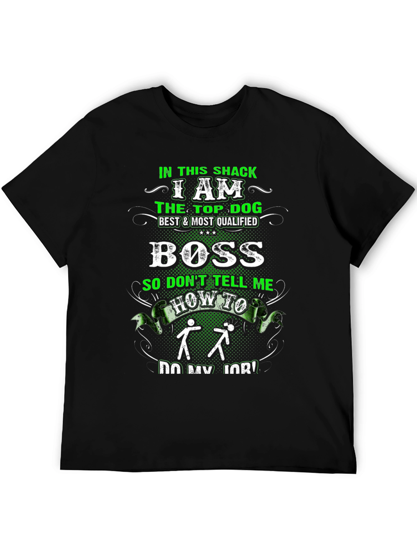 Top Dog Boss Graphic T-Shirt
