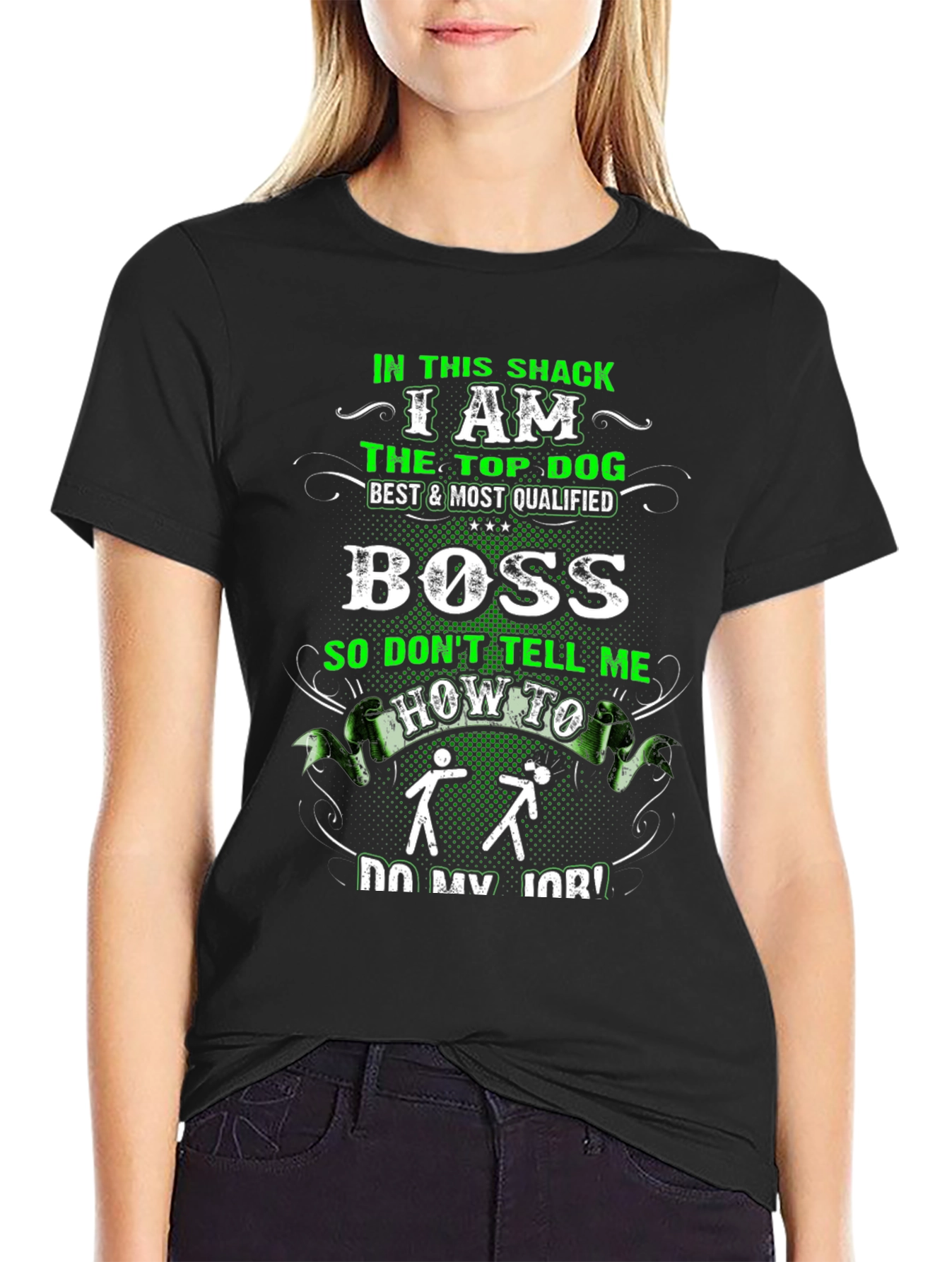 Top Dog Boss Graphic T-Shirt