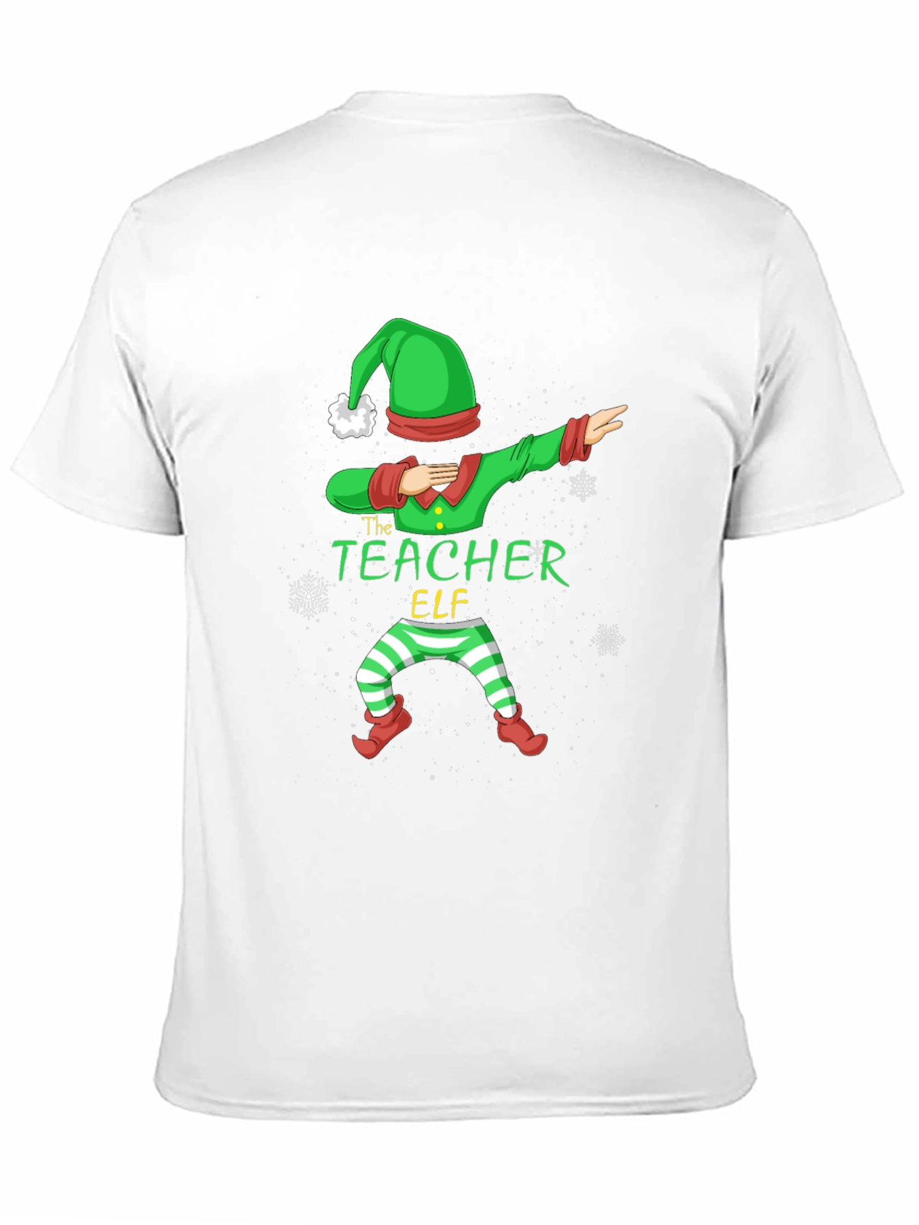 The Teacher Elf Dabbing T-Shirt