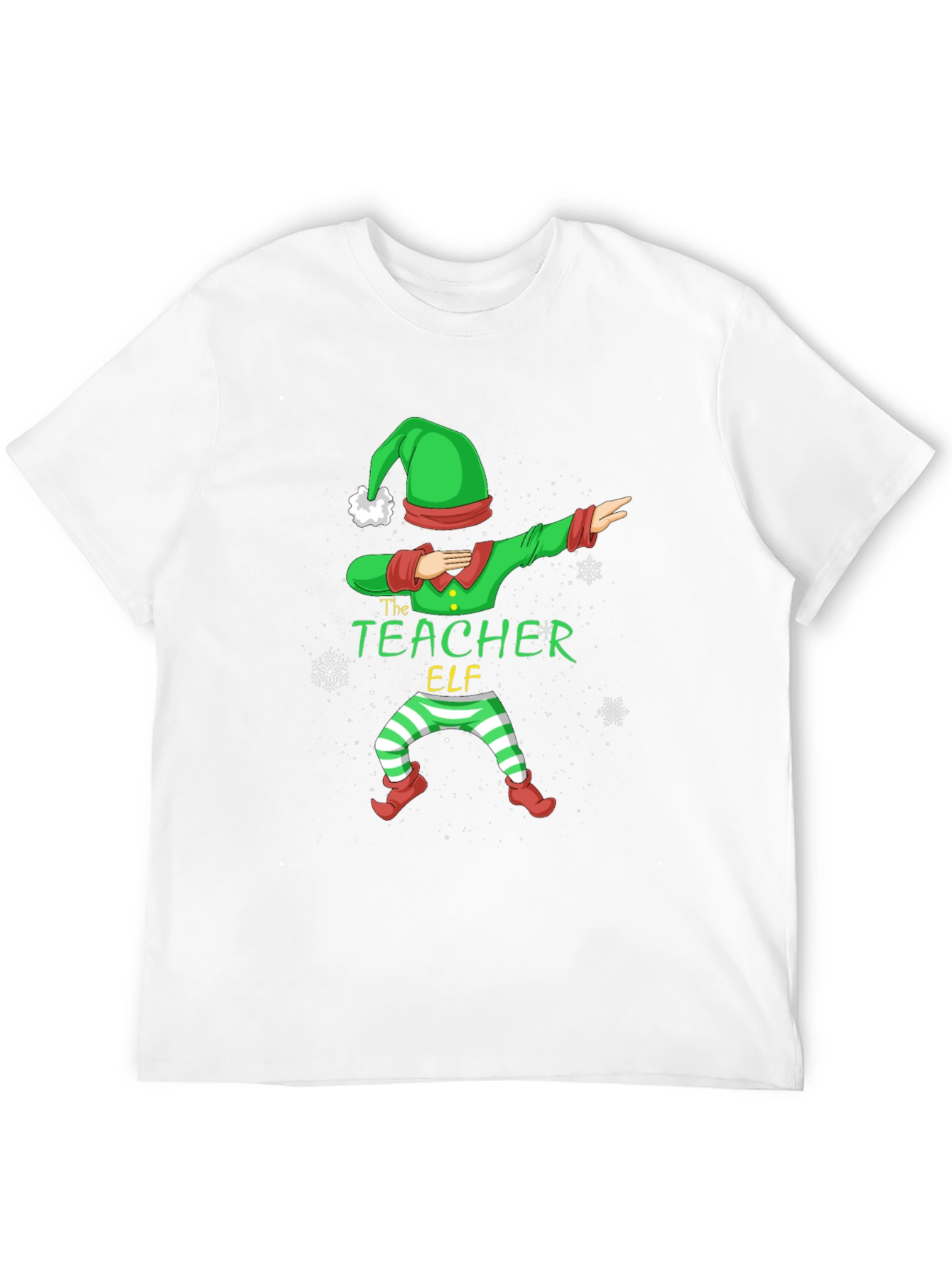 The Teacher Elf Dabbing T-Shirt