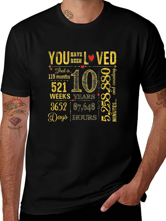 10 Year Anniversary Gift T-Shirt