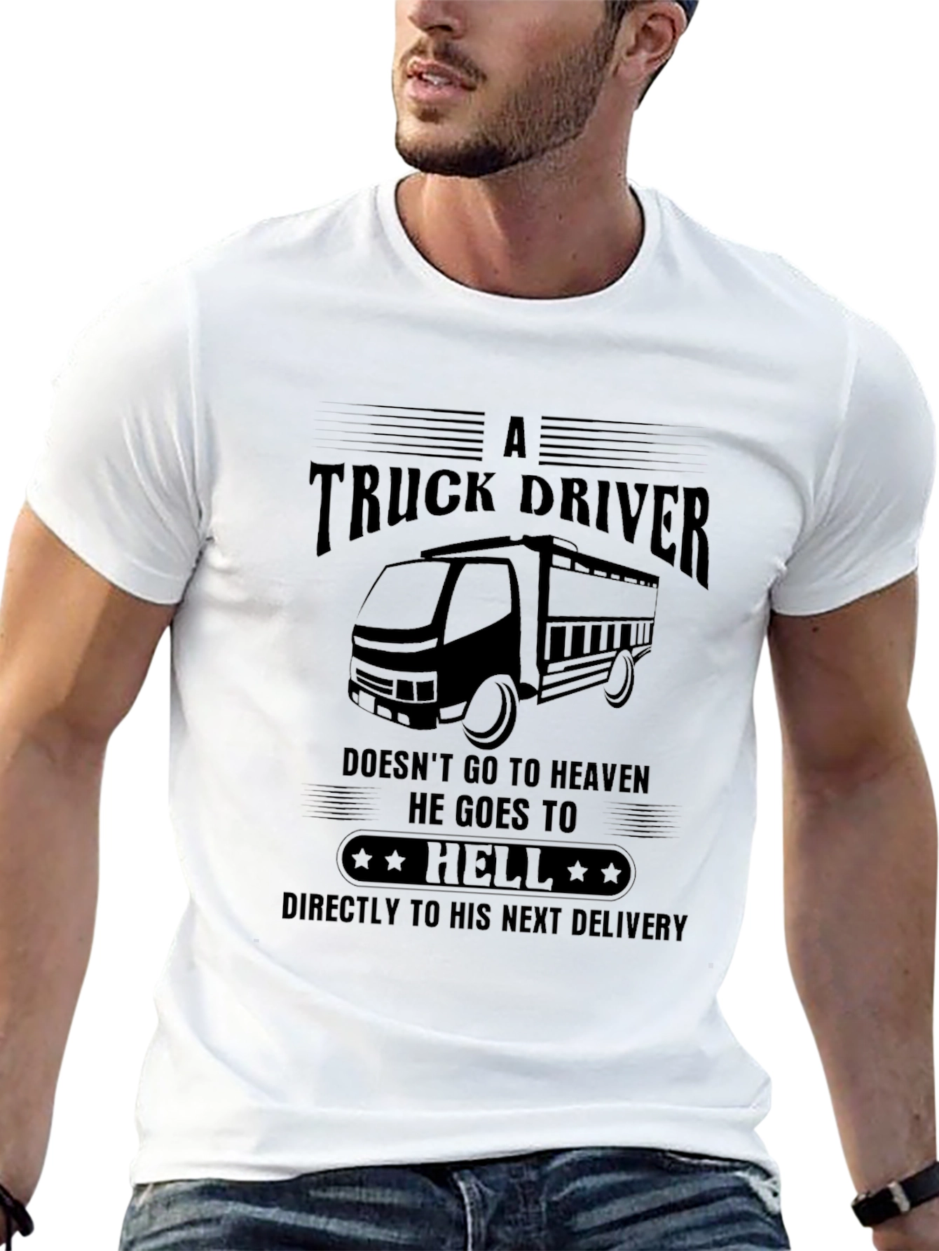 Truck Driver T-Shirt - Funny Graphic Tee