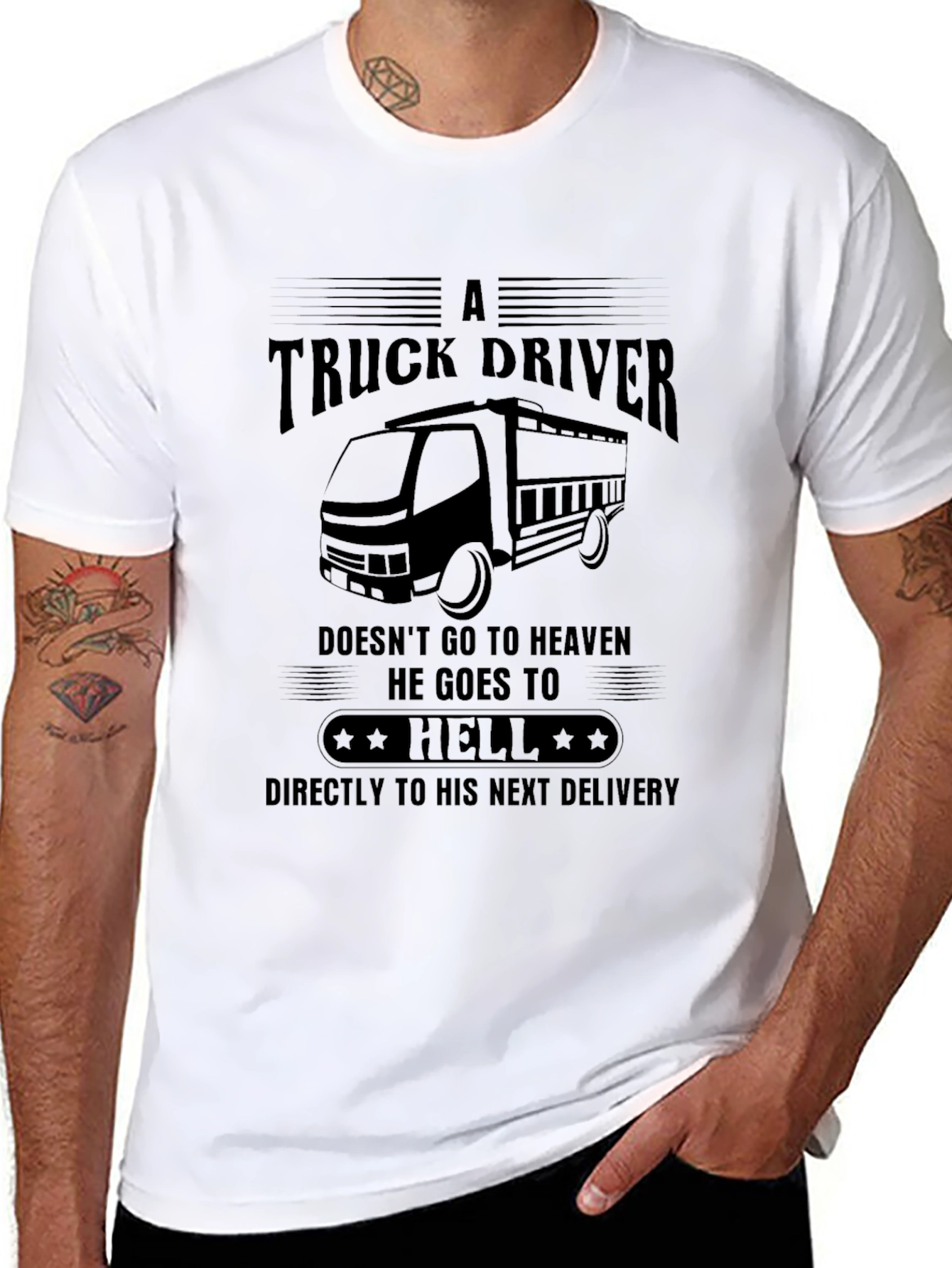 Truck Driver T-Shirt - Funny Graphic Tee