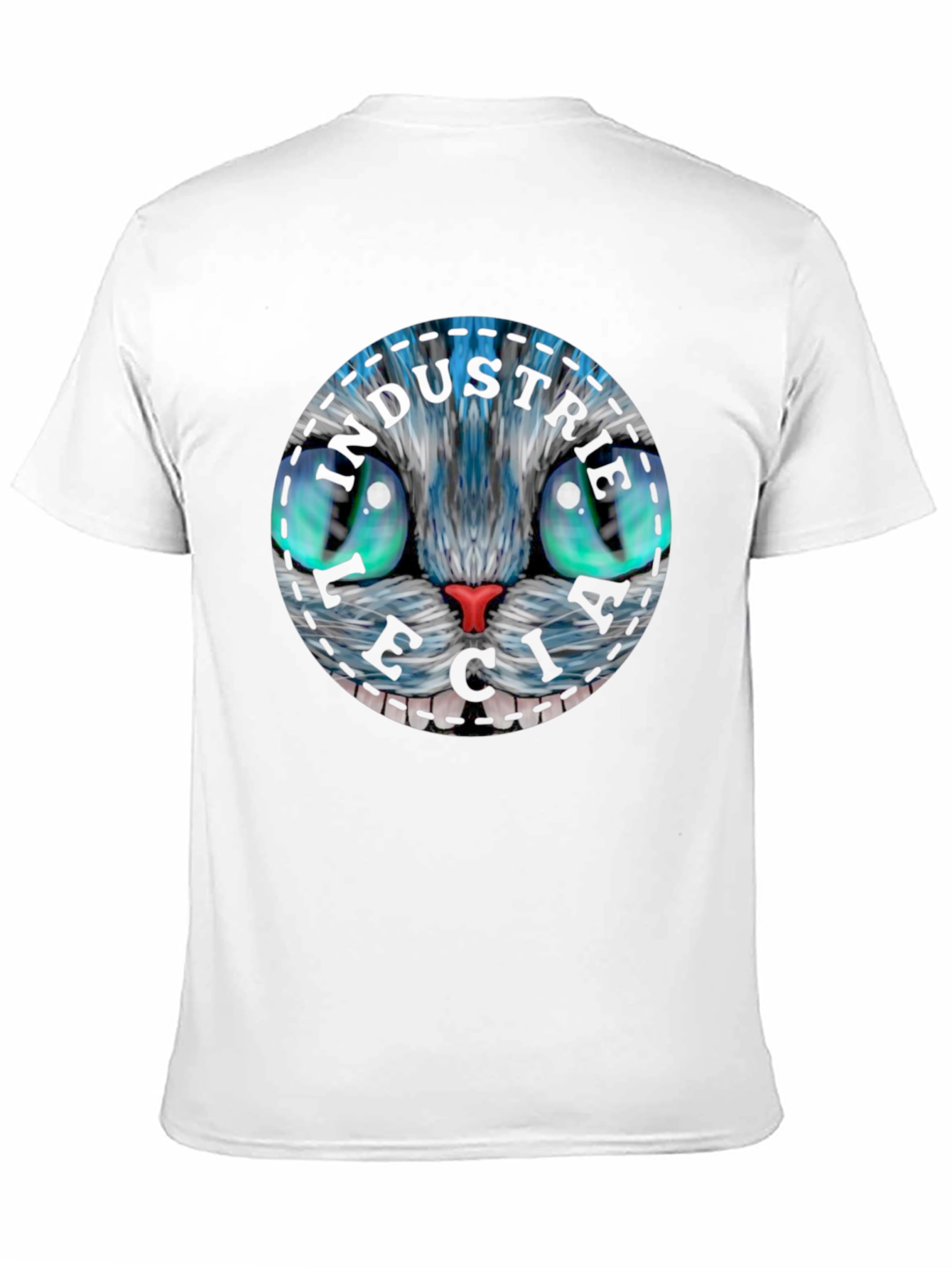 Whimsical Cat Face T-Shirt