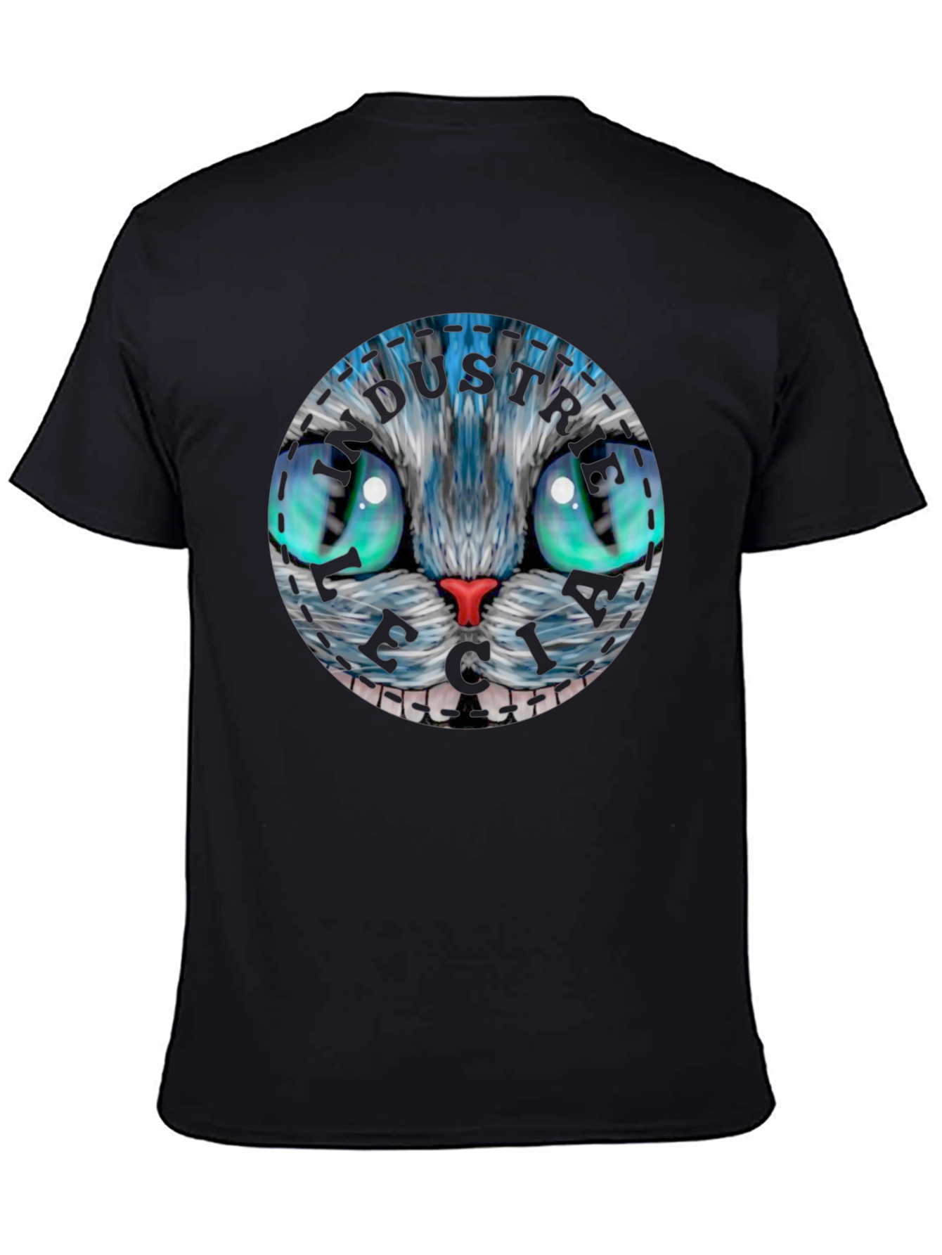 Whimsical Cat Face T-Shirt