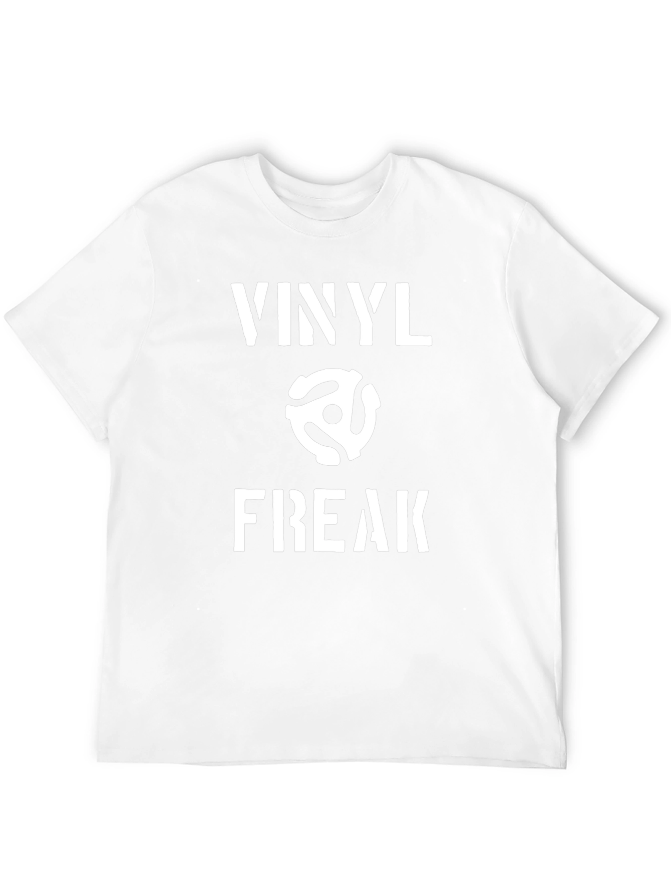 Vinyl Freak Black Graphic T-Shirt