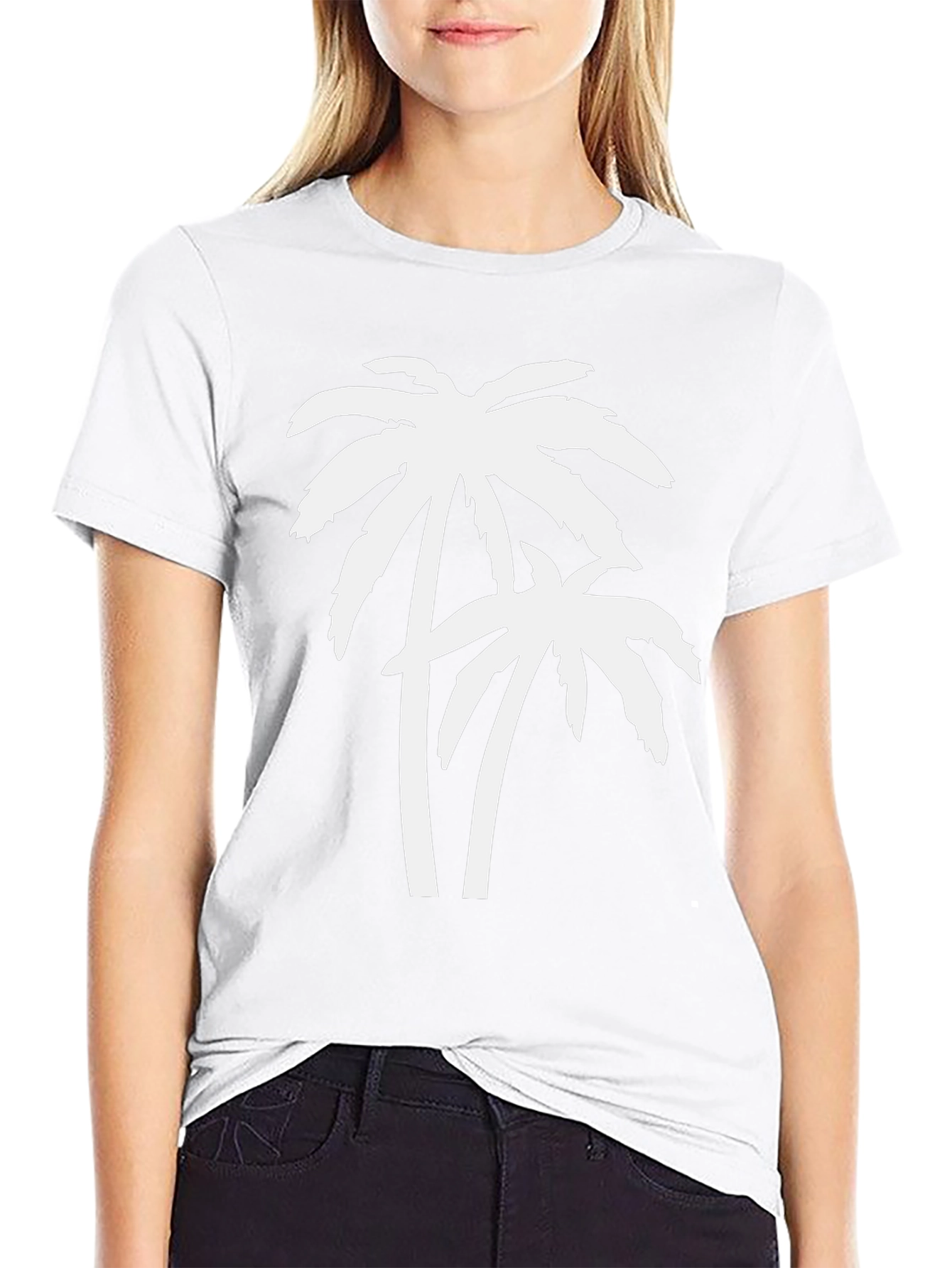 Tropical Palm Tree Graphic T-Shirt