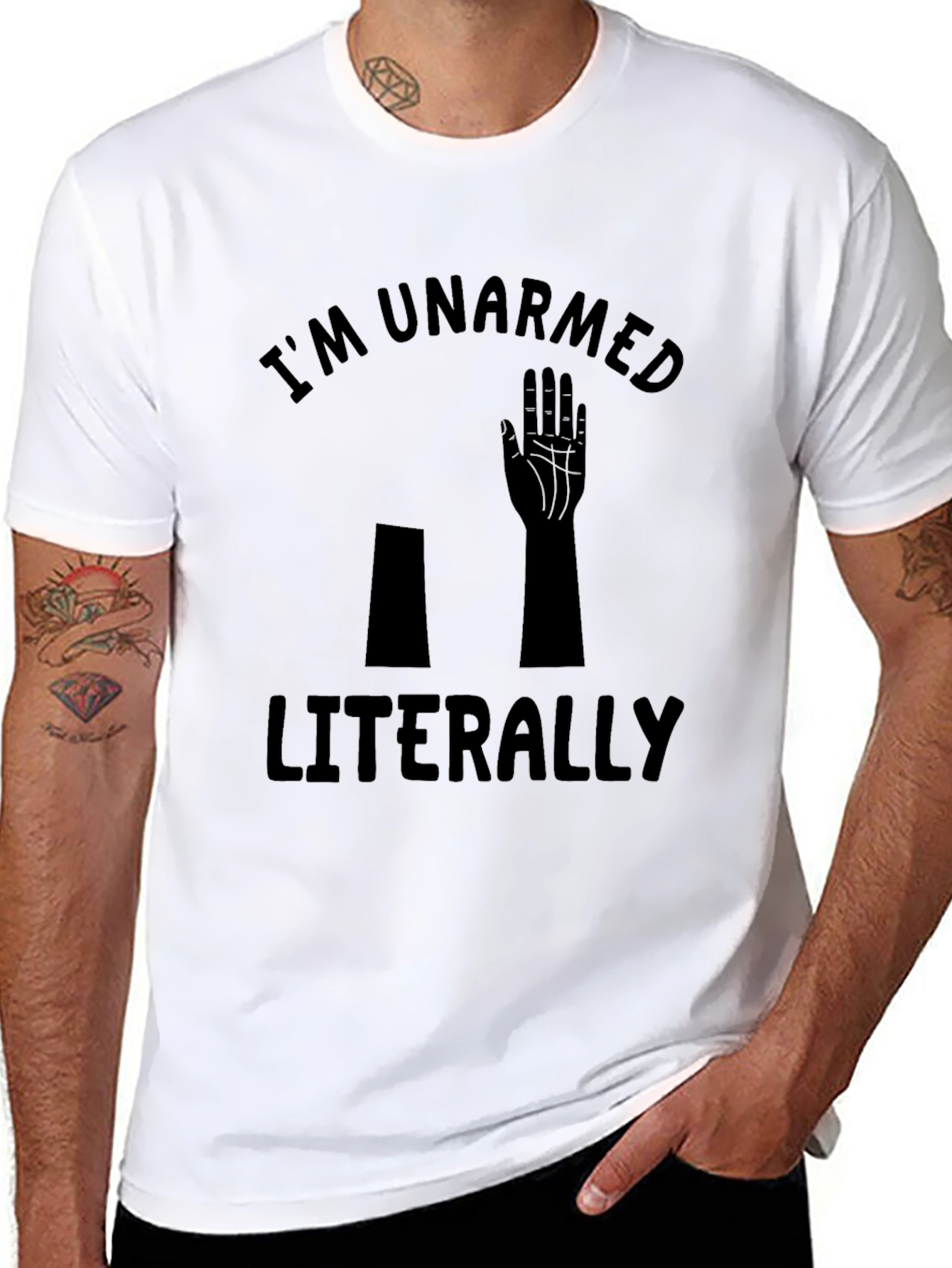 Unarmed Humor T-Shirt