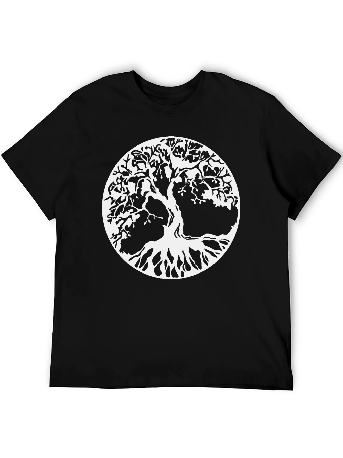 Tree of Life Graphic Black T-Shirt