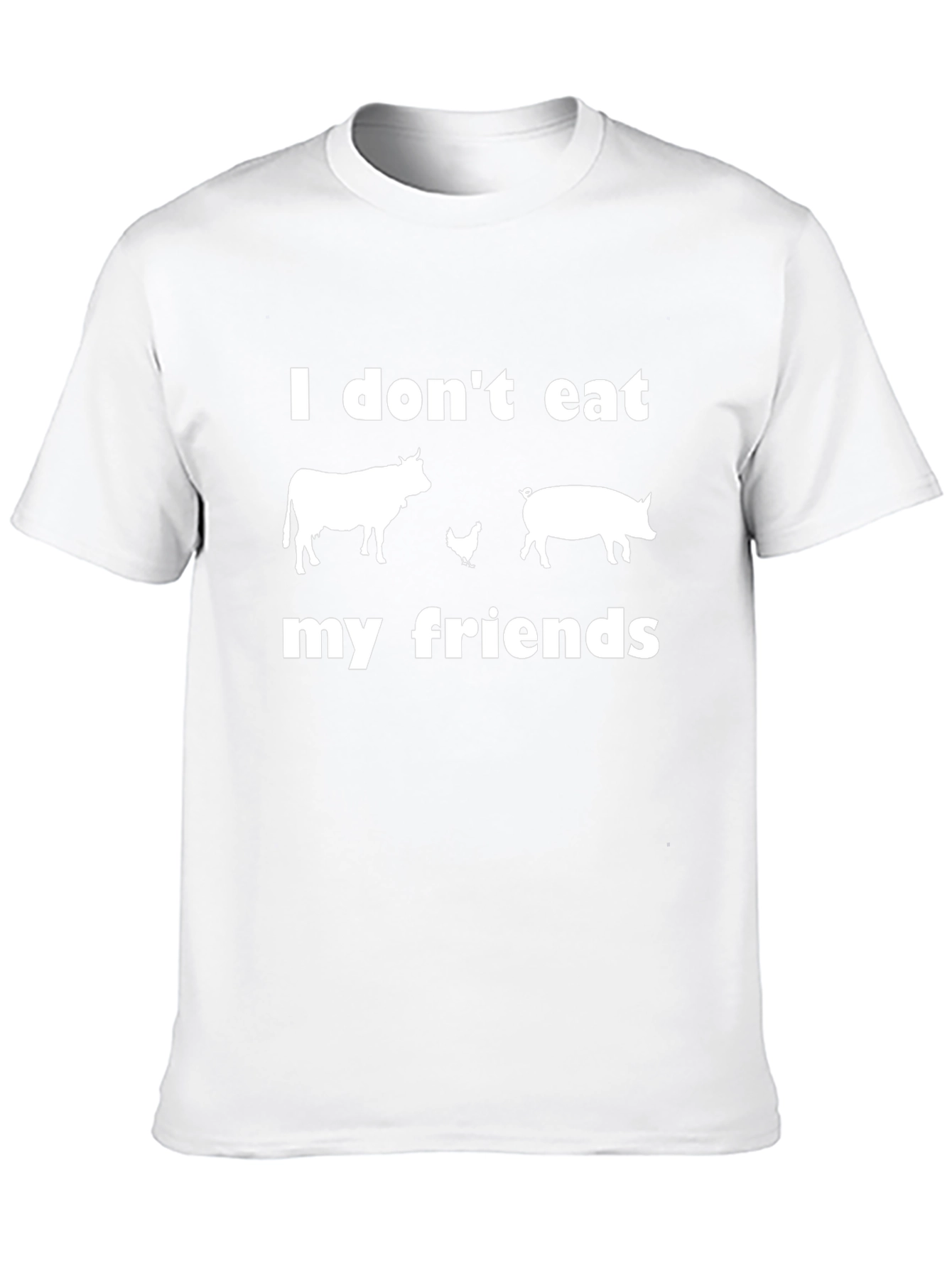 Vegan T-Shirt: I Dont Eat My Friends