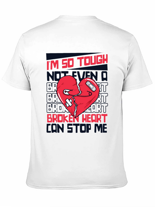 Tough Broken Heart T-Shirt - Black