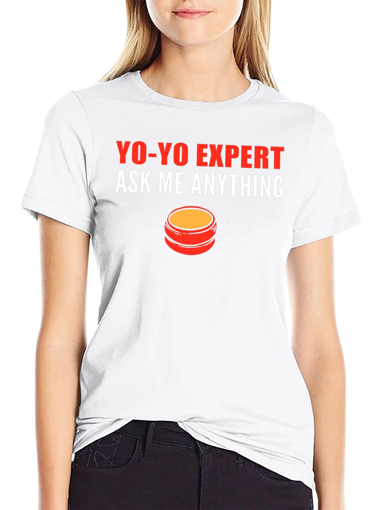 Yo-Yo Expert T-Shirt: Funny Ask Me Anything Design