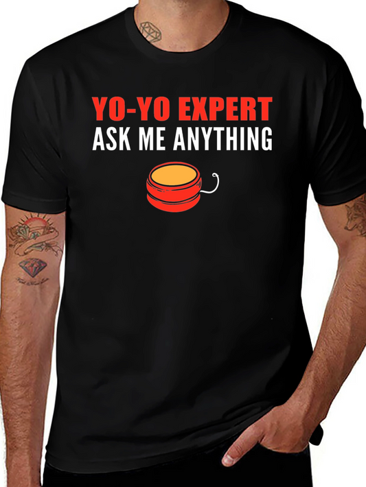 Yo-Yo Expert T-Shirt: Funny Ask Me Anything Design