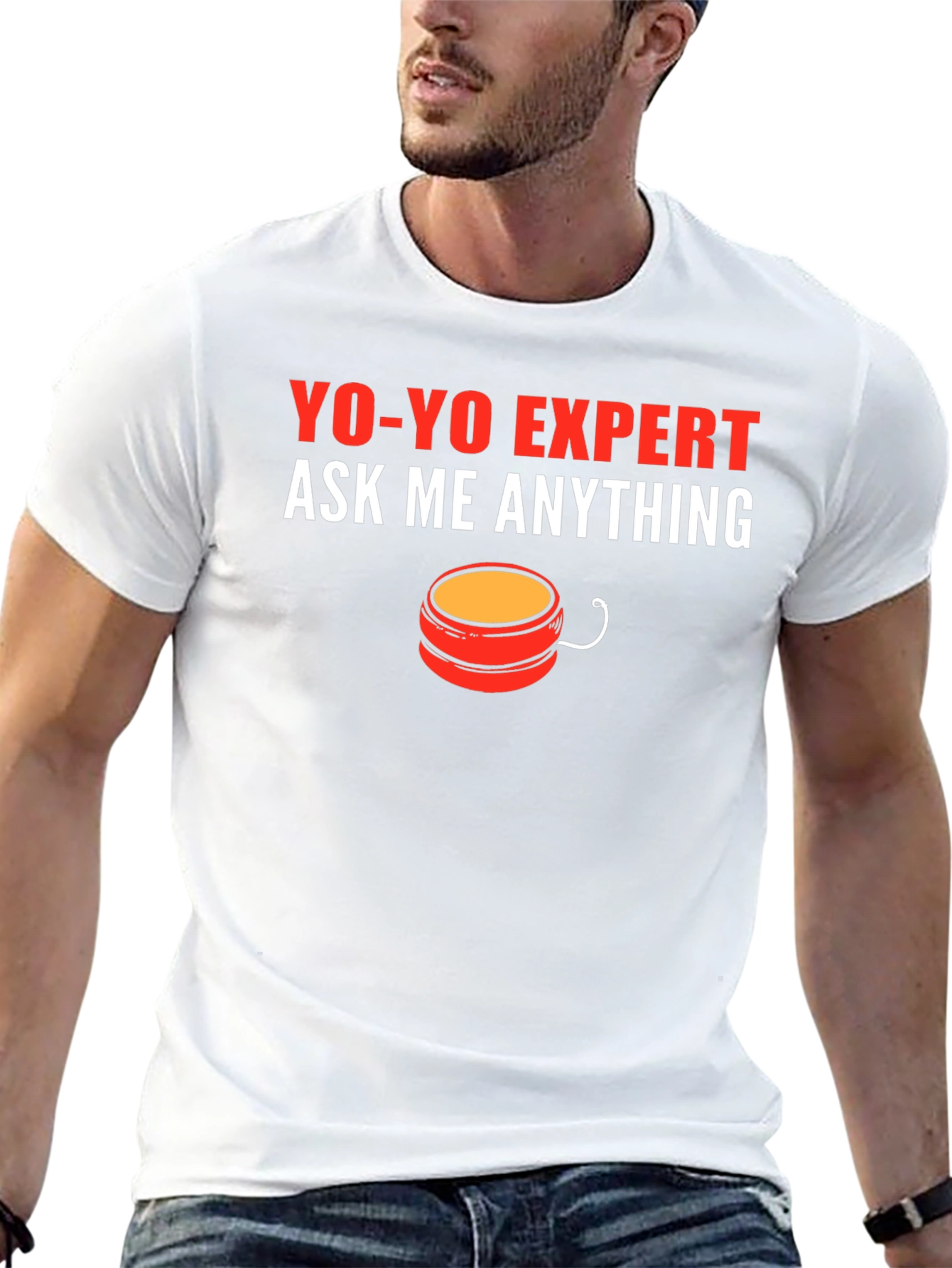 Yo-Yo Expert T-Shirt: Funny Ask Me Anything Design