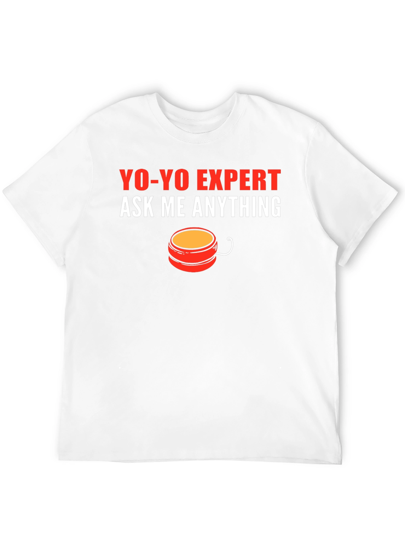 Yo-Yo Expert T-Shirt: Funny Ask Me Anything Design