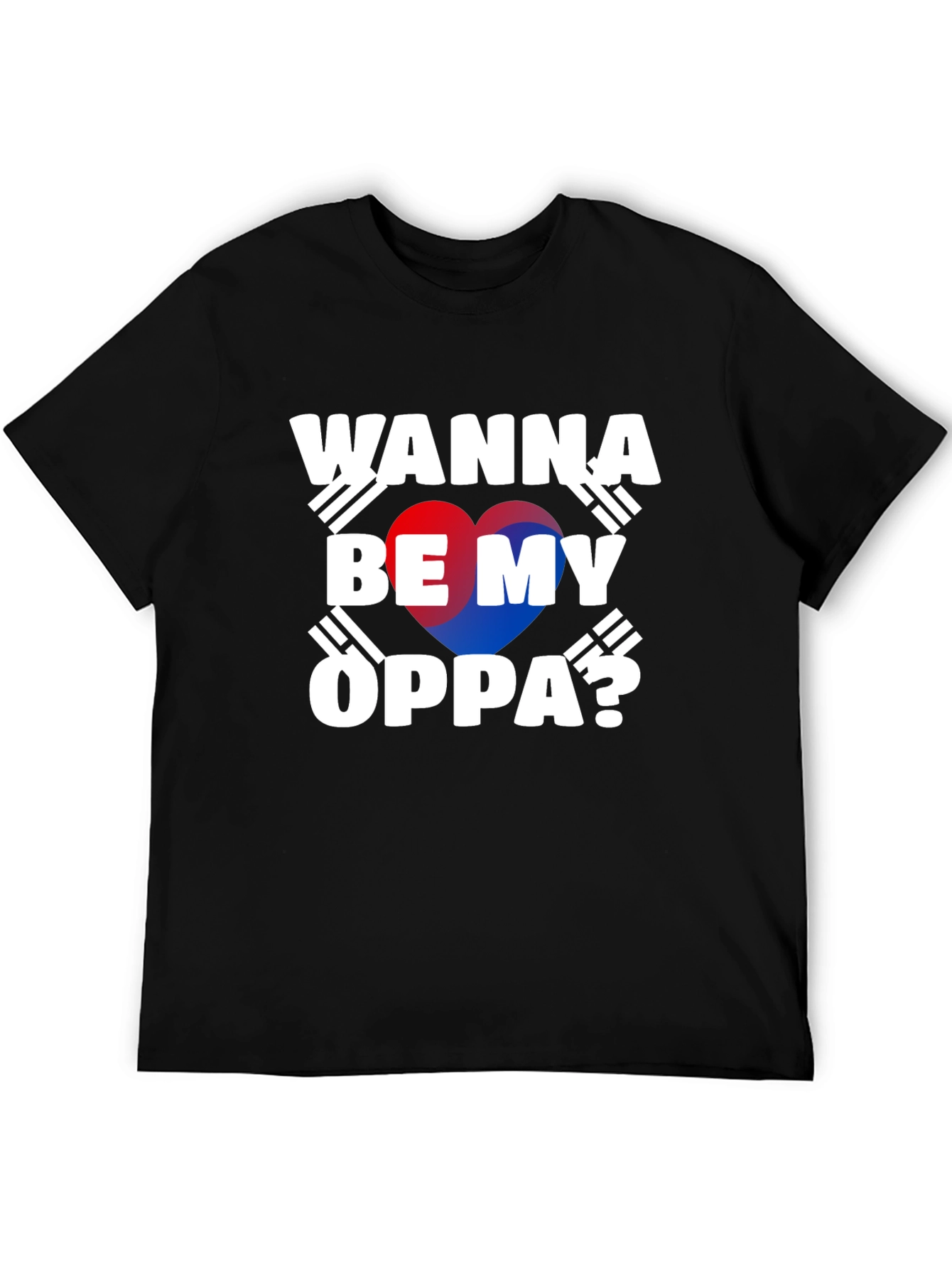Wanna Be My Oppa? K-Drama Heart T-Shirt