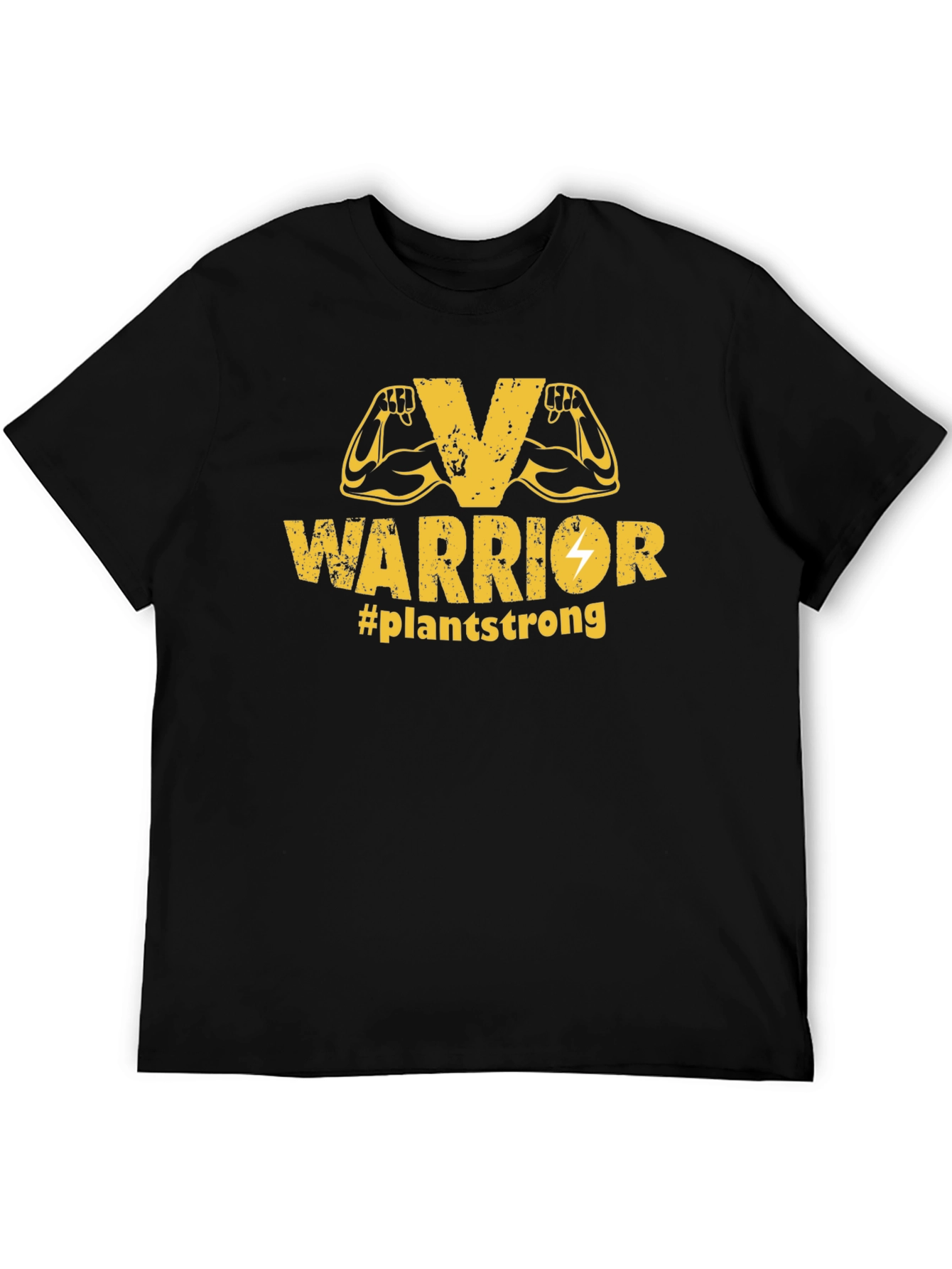 Vegan Warrior #Plantstrong Graphic T-Shirt