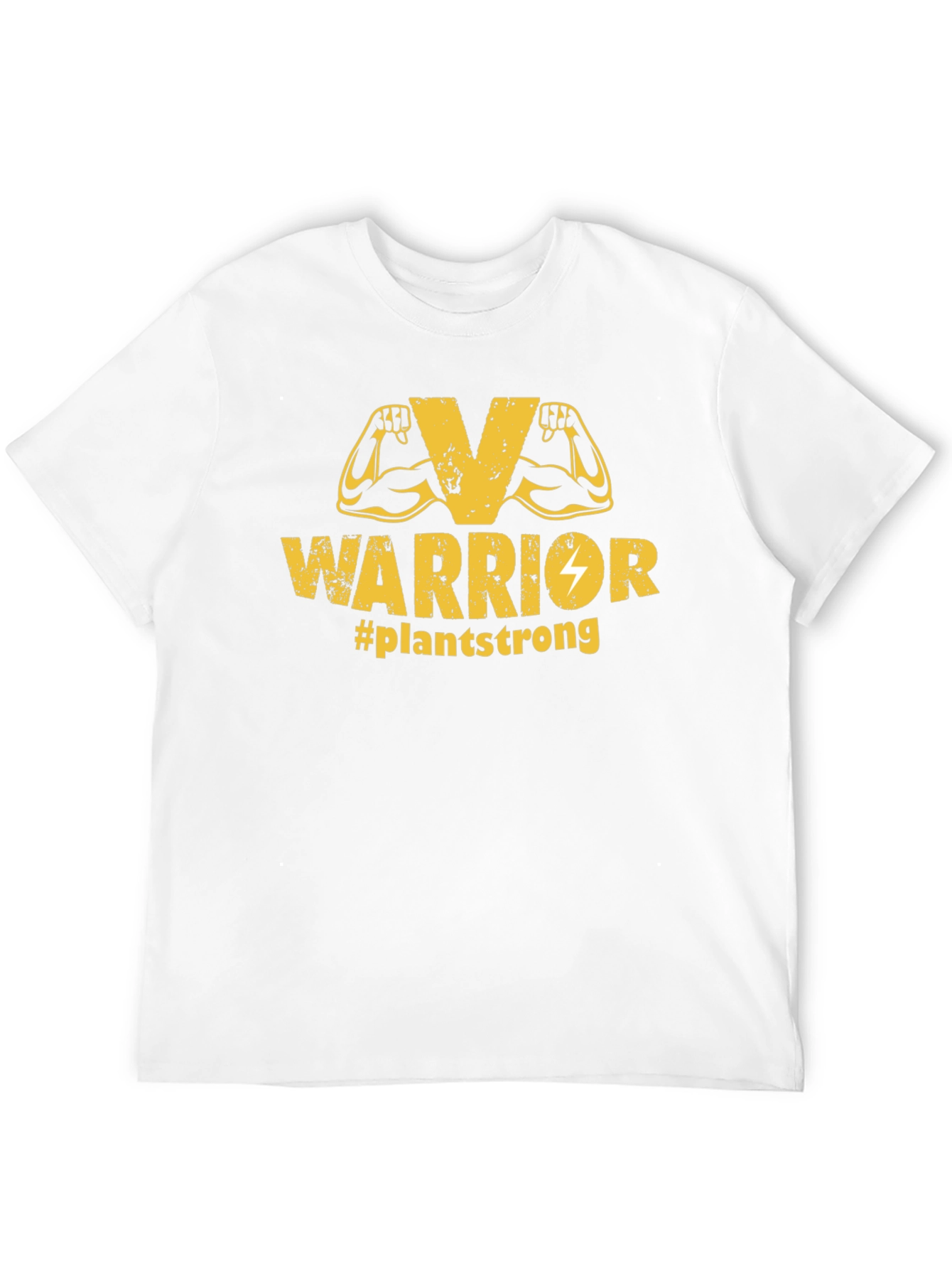 Vegan Warrior #Plantstrong Graphic T-Shirt