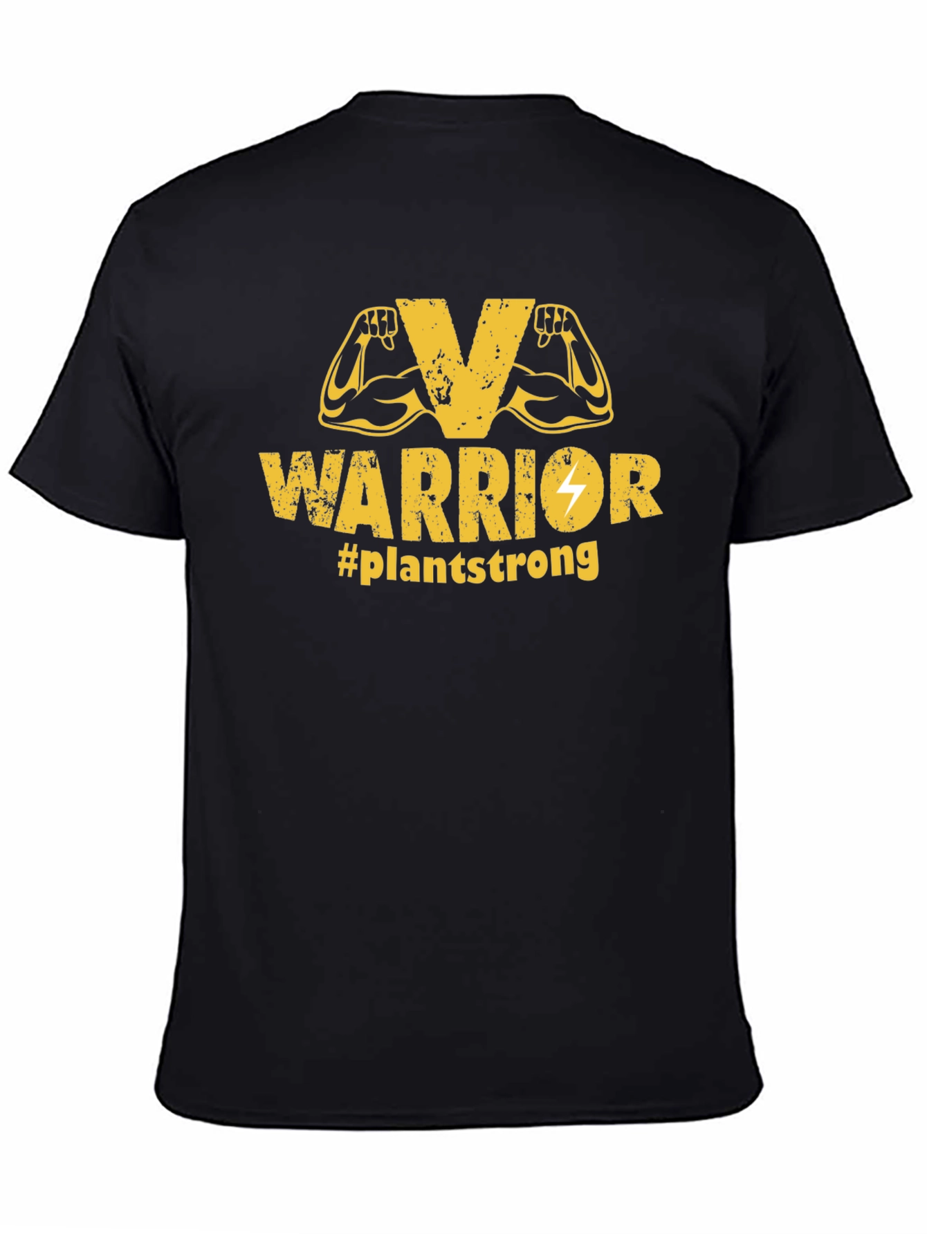 Vegan Warrior #Plantstrong Graphic T-Shirt