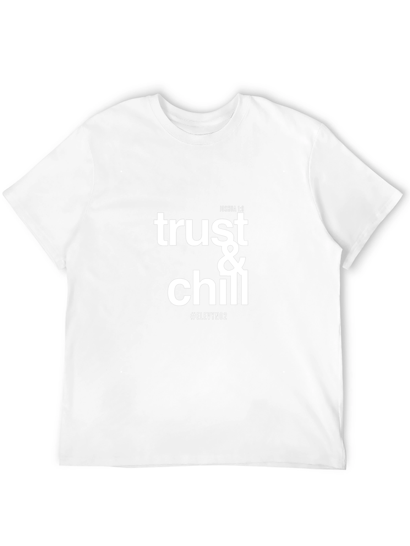 Trust & Chill Graphic Tee - Mens Black T-Shirt