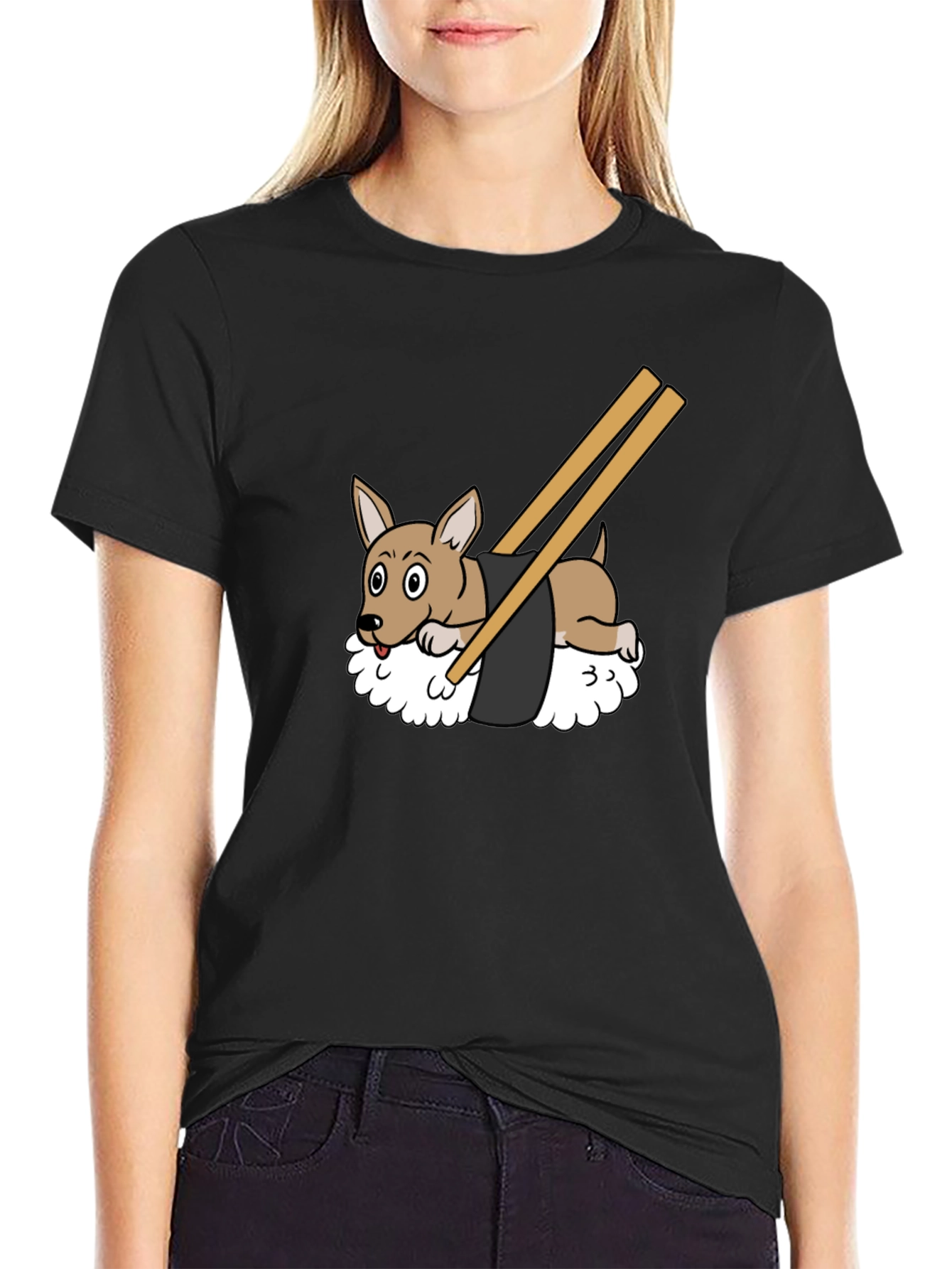 Sushi Dog Graphic Tee - Unique & Fun T-Shirt