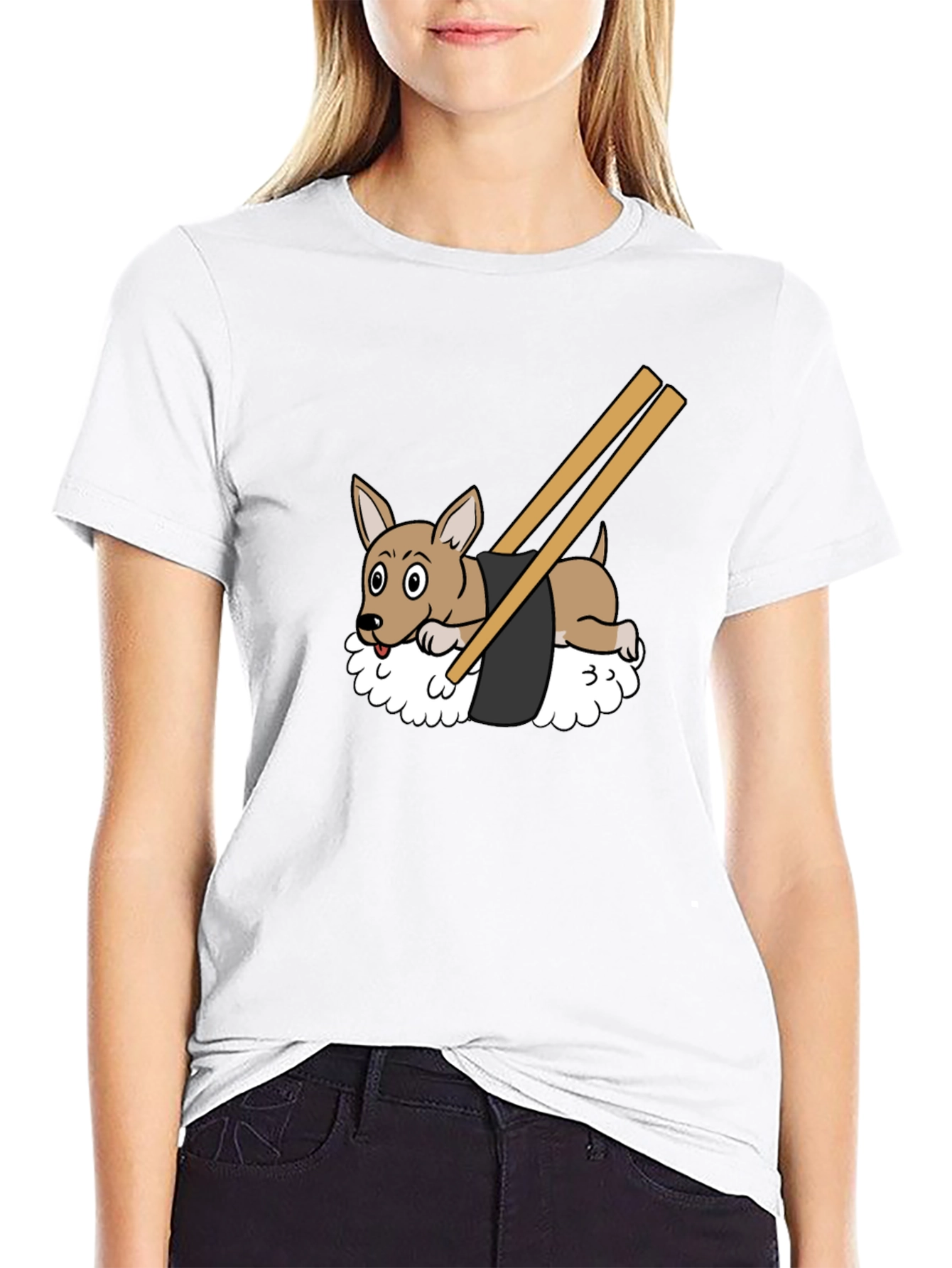 Sushi Dog Graphic Tee - Unique & Fun T-Shirt