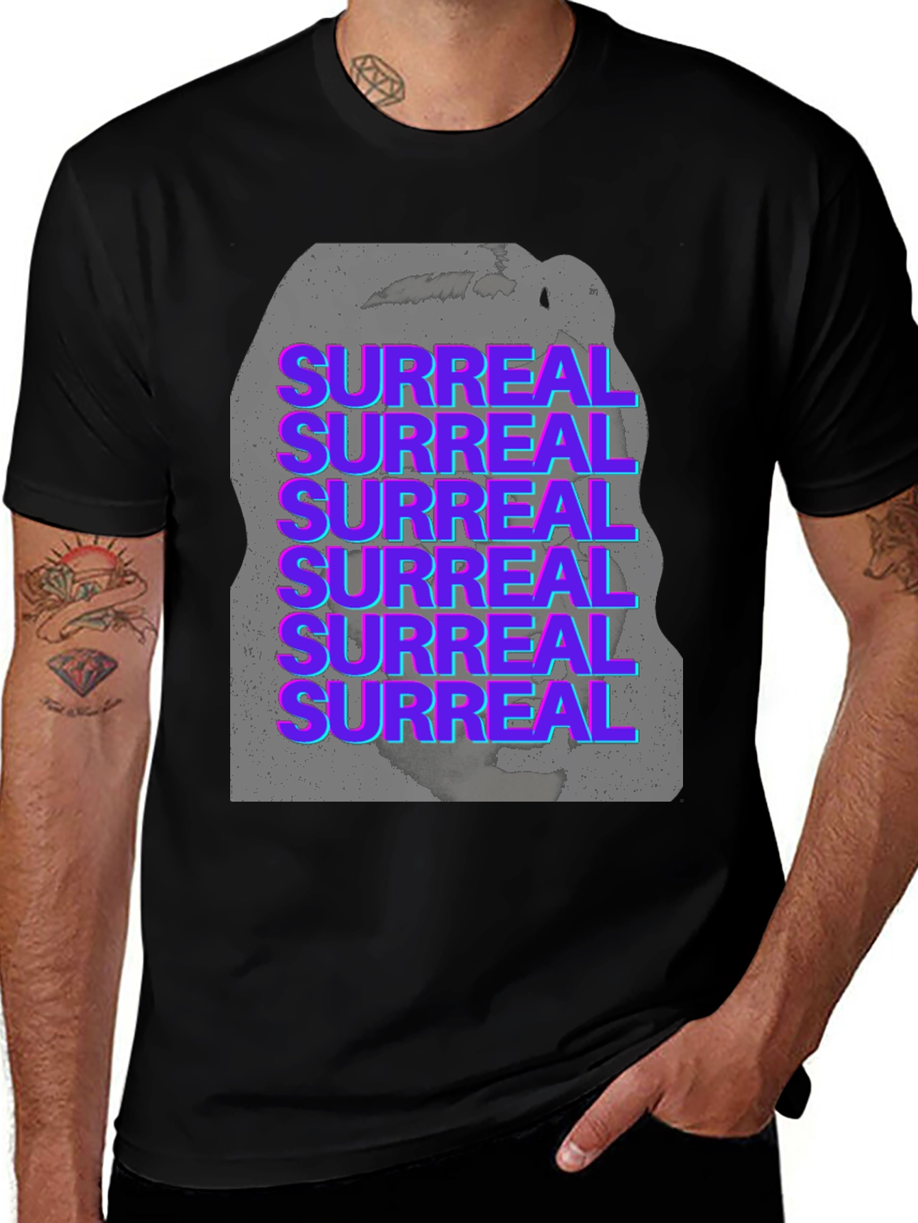 Surreal T-Shirt - Unique Graphic Tee
